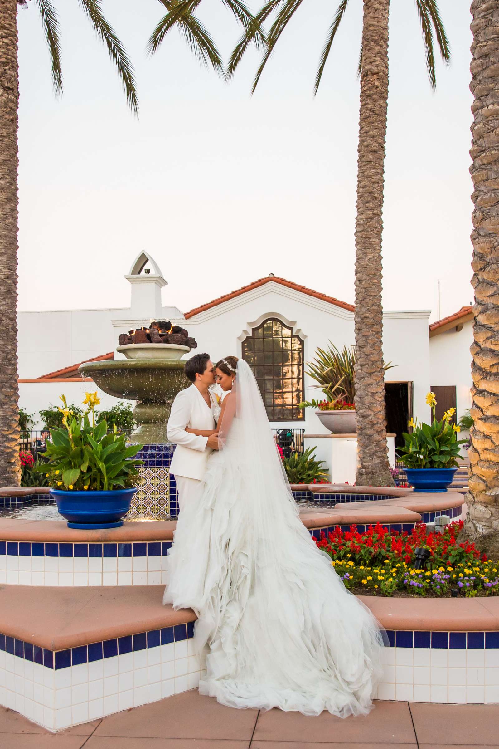 Omni La Costa Resort & Spa Wedding coordinated by Nahid Global Events, Natasha and Kate Wedding Photo #257346 by True Photography