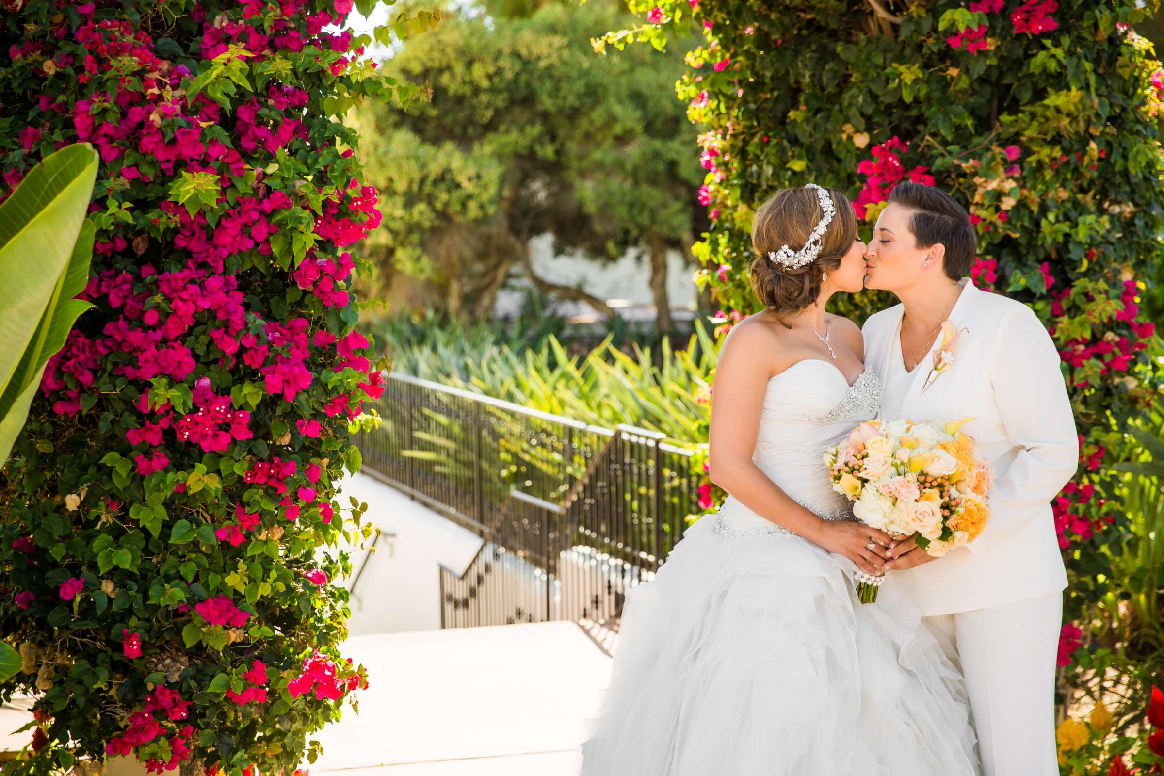Omni La Costa Resort & Spa Wedding coordinated by Nahid Global Events, Natasha and Kate Wedding Photo #257405 by True Photography