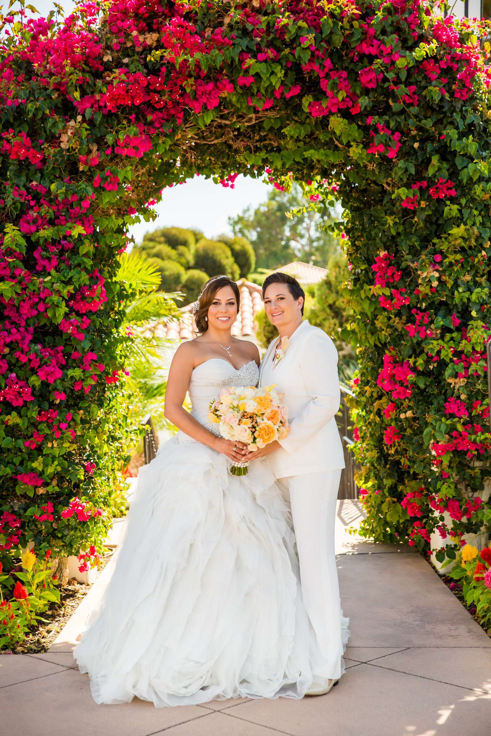 Omni La Costa Resort & Spa Wedding coordinated by Nahid Global Events, Natasha and Kate Wedding Photo #257416 by True Photography