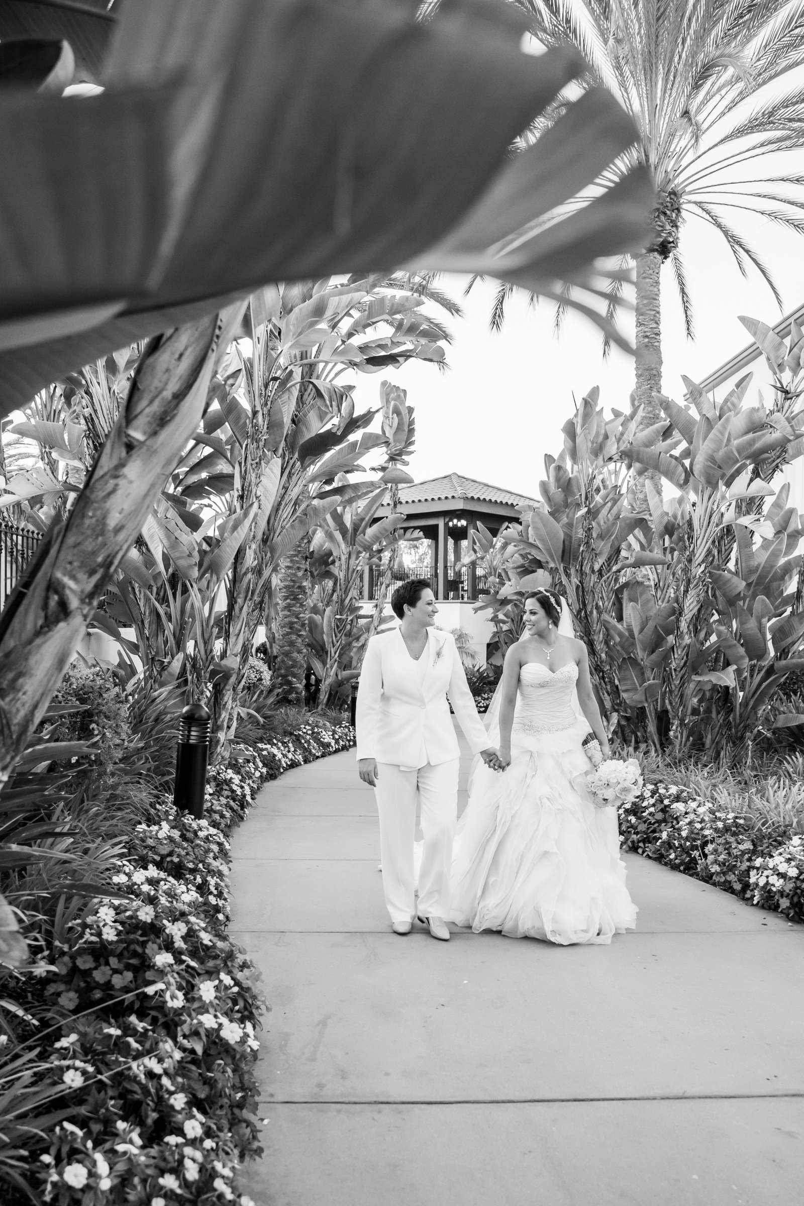Omni La Costa Resort & Spa Wedding coordinated by Nahid Global Events, Natasha and Kate Wedding Photo #257417 by True Photography