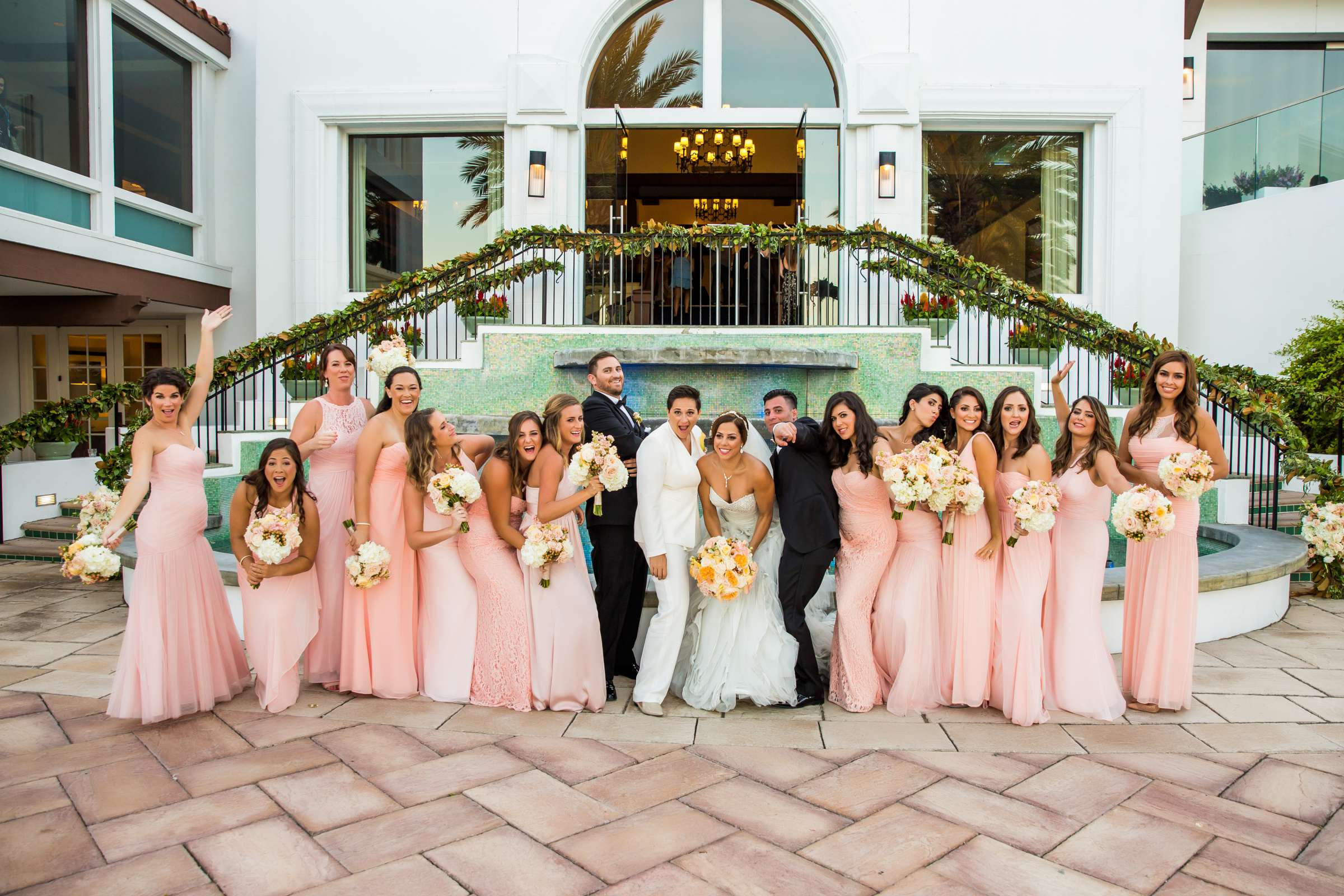 Omni La Costa Resort & Spa Wedding coordinated by Nahid Global Events, Natasha and Kate Wedding Photo #257419 by True Photography