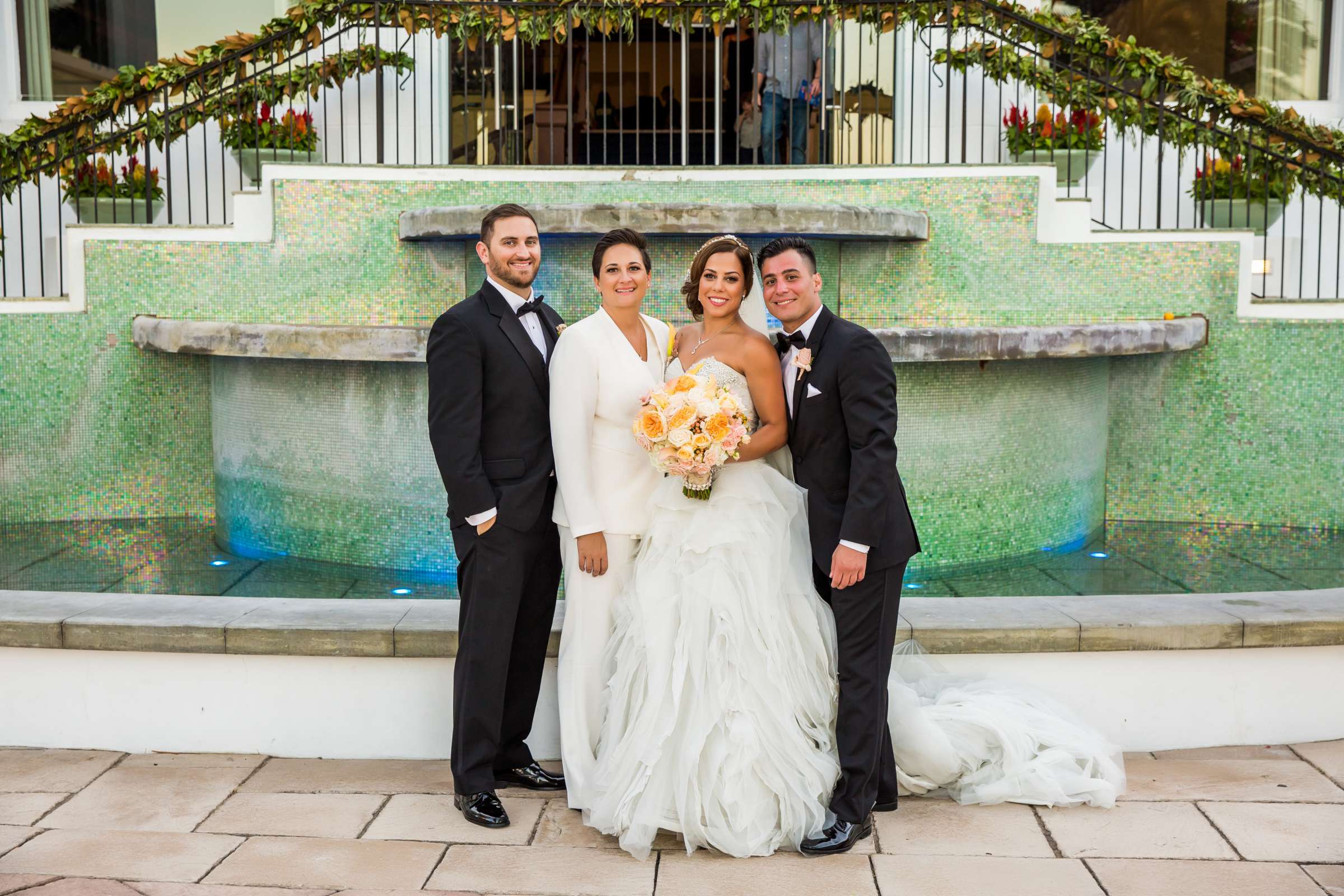 Omni La Costa Resort & Spa Wedding coordinated by Nahid Global Events, Natasha and Kate Wedding Photo #257420 by True Photography