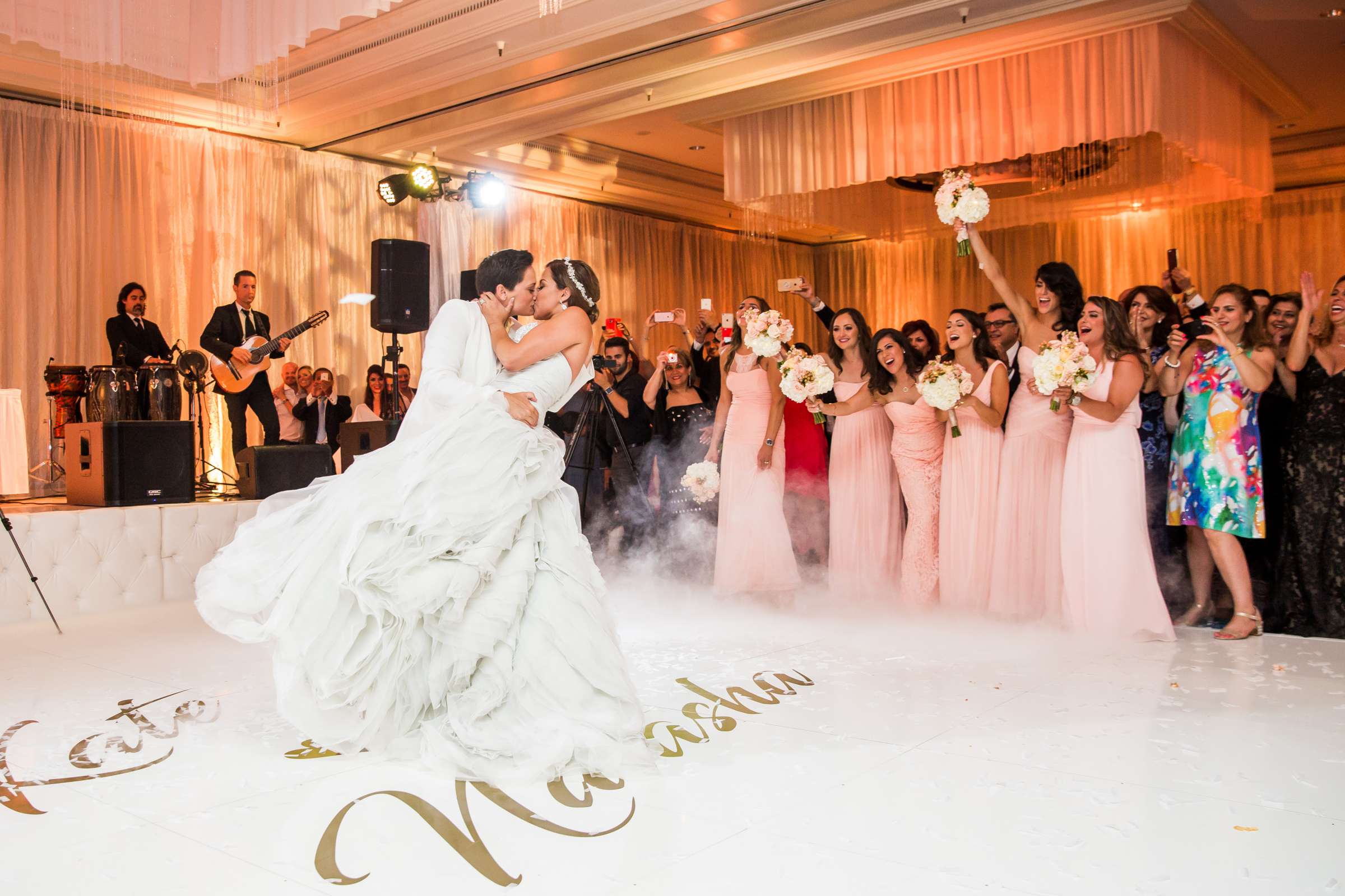 Omni La Costa Resort & Spa Wedding coordinated by Nahid Global Events, Natasha and Kate Wedding Photo #257470 by True Photography