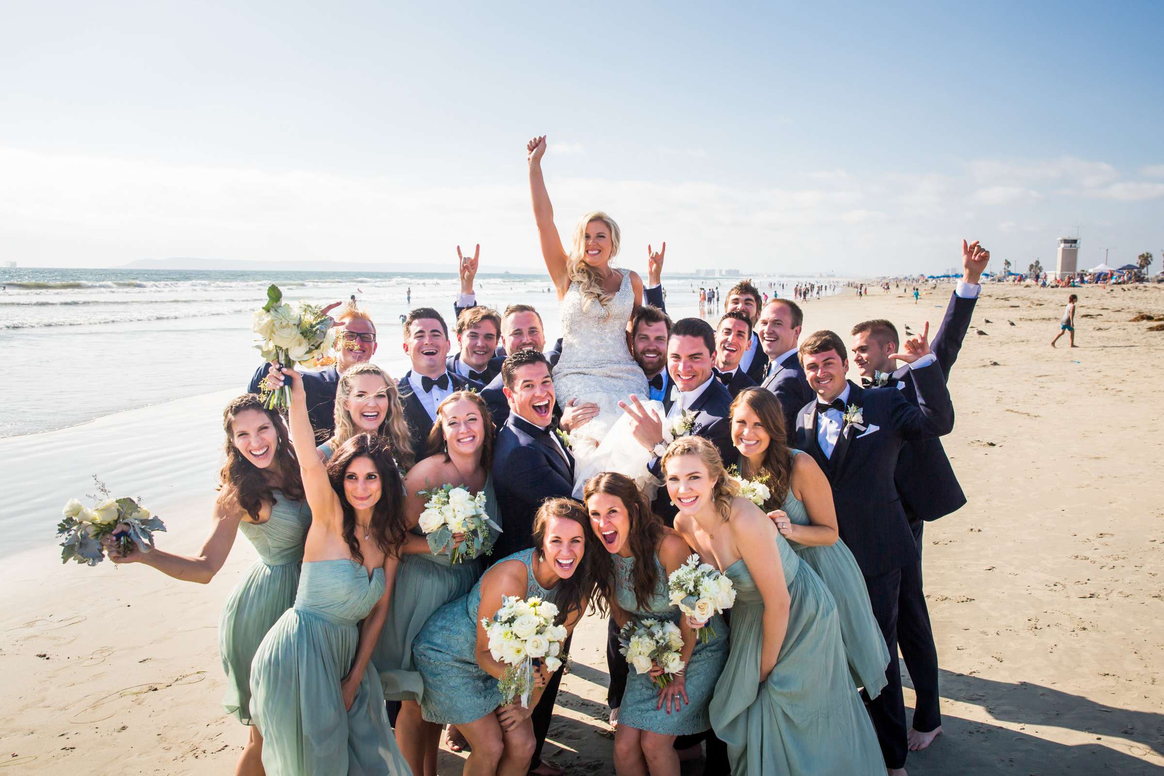 Loews Coronado Bay Resort Wedding coordinated by Betty Blue Events, Alexandra and Joseph Wedding Photo #9 by True Photography