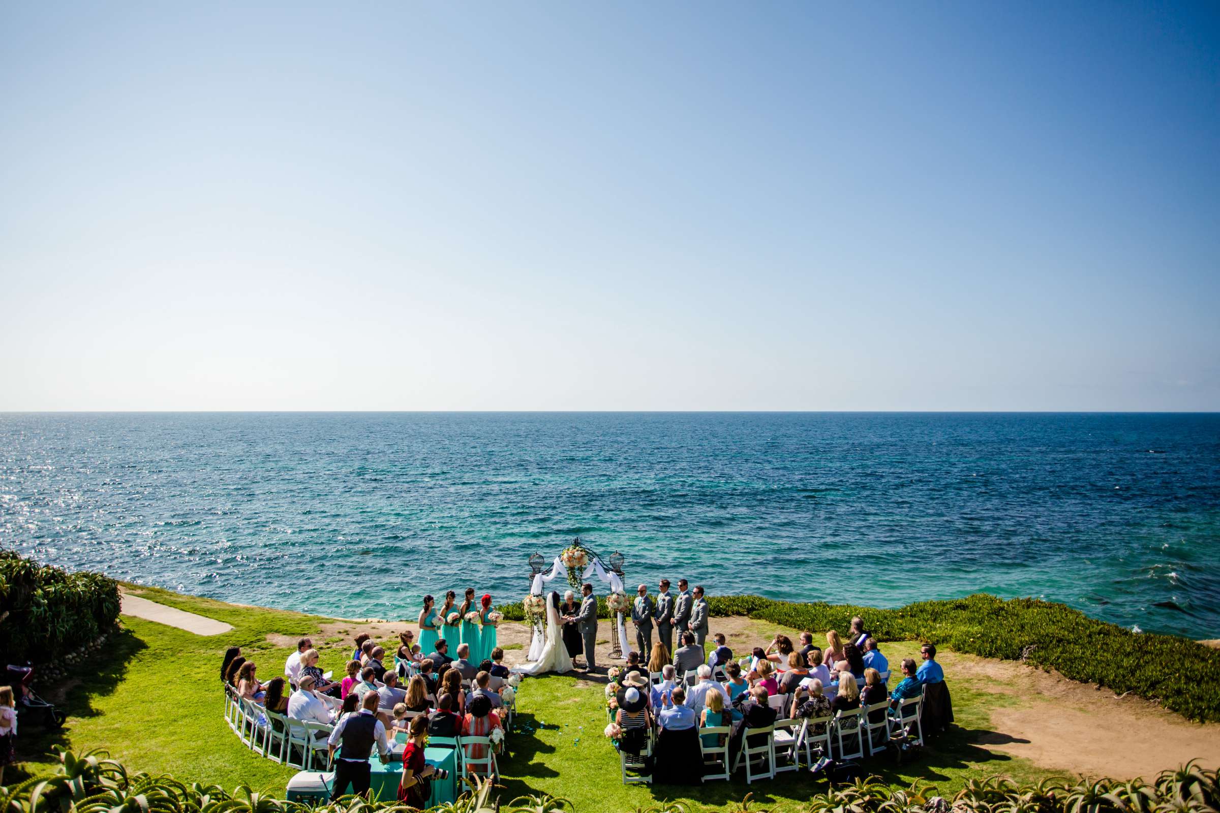 Beach at Cuvier Club Wedding, Michelle and Sean Wedding Photo #7 by True Photography