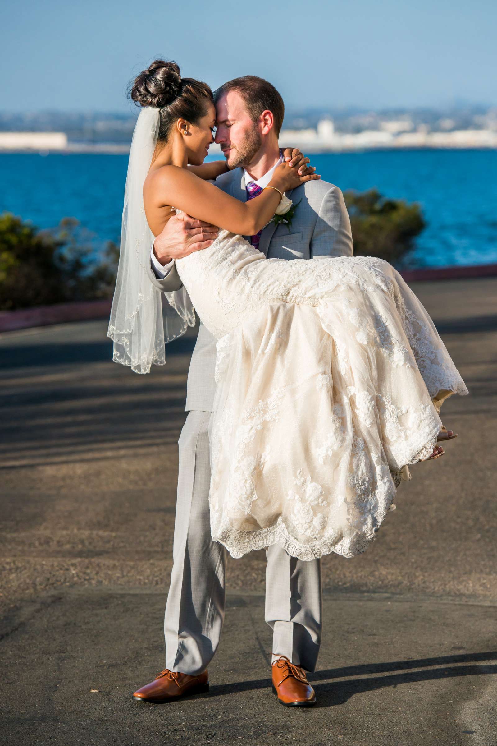 Loews Coronado Bay Resort Wedding coordinated by Sweet Blossom Weddings, Hijschen and Robert Wedding Photo #10 by True Photography