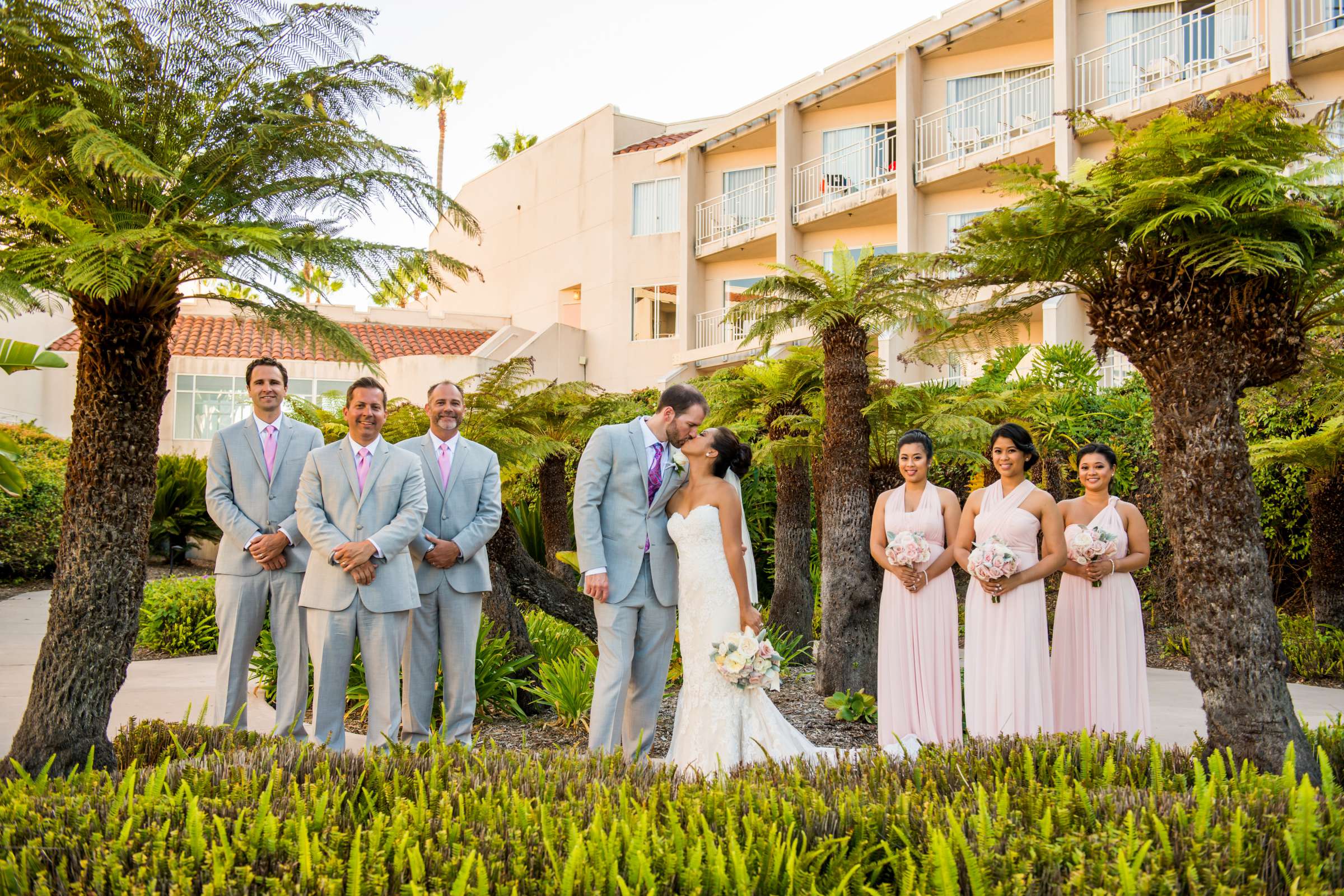 Loews Coronado Bay Resort Wedding coordinated by Sweet Blossom Weddings, Hijschen and Robert Wedding Photo #77 by True Photography