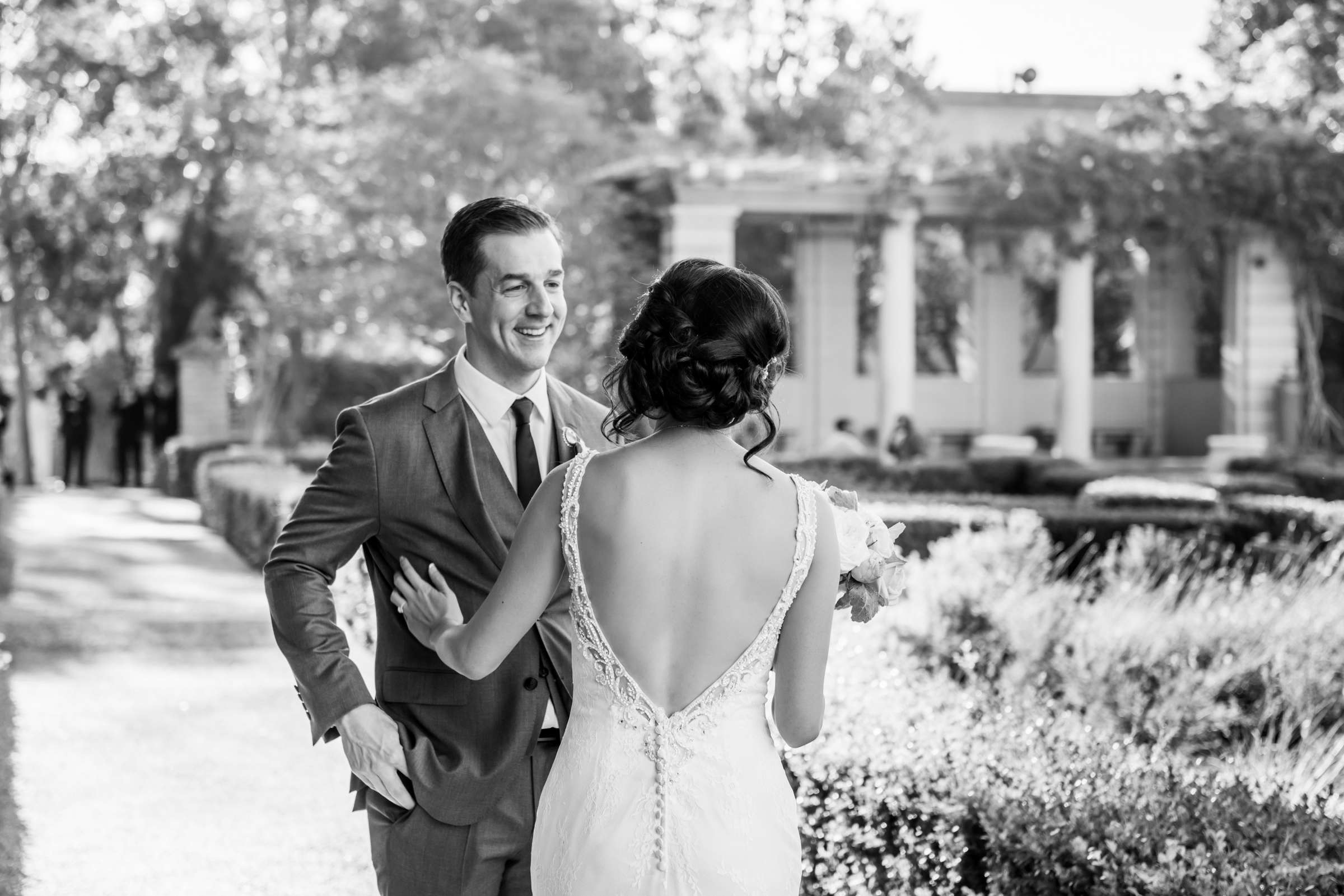 First Look at The Prado Wedding coordinated by Breezy Day Weddings, Mary and Doug Wedding Photo #37 by True Photography