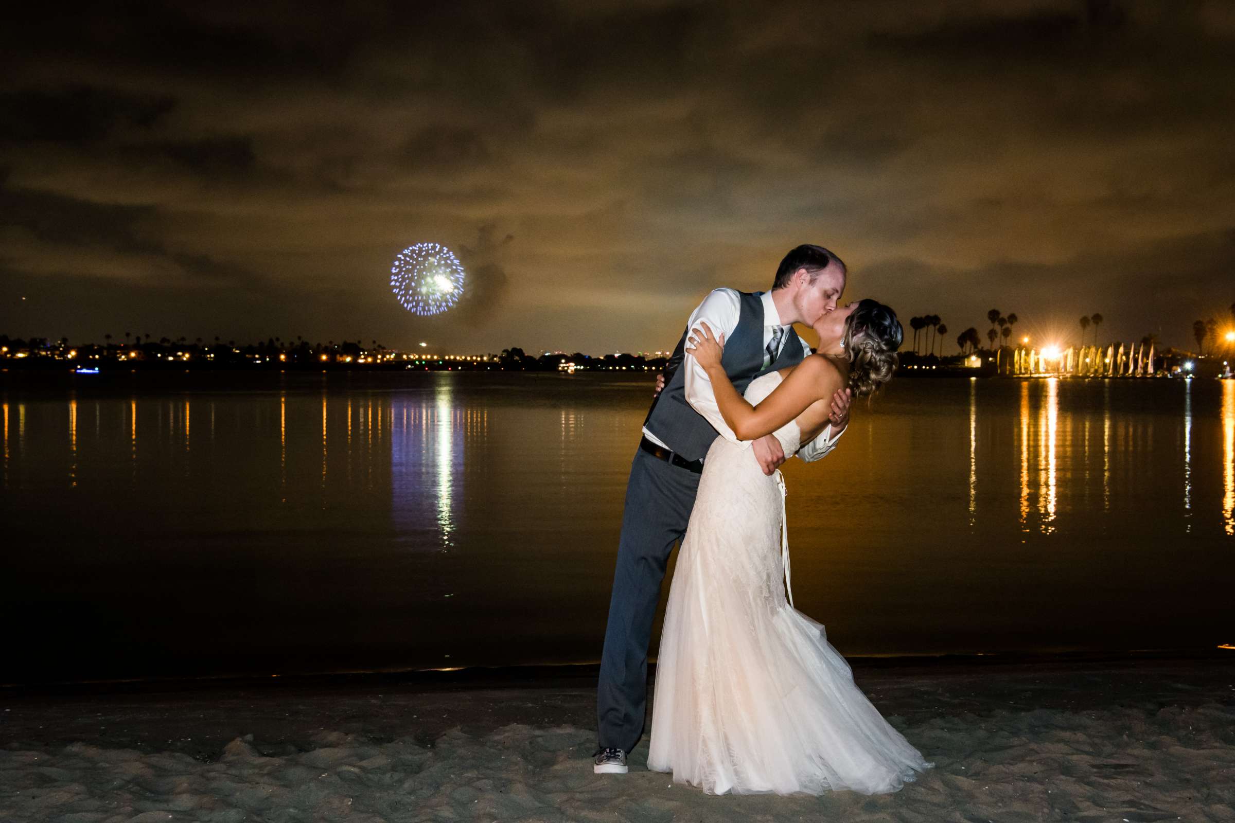 Romantic moment at Catamaran Resort Wedding, Meagan and Nathan Wedding Photo #261601 by True Photography