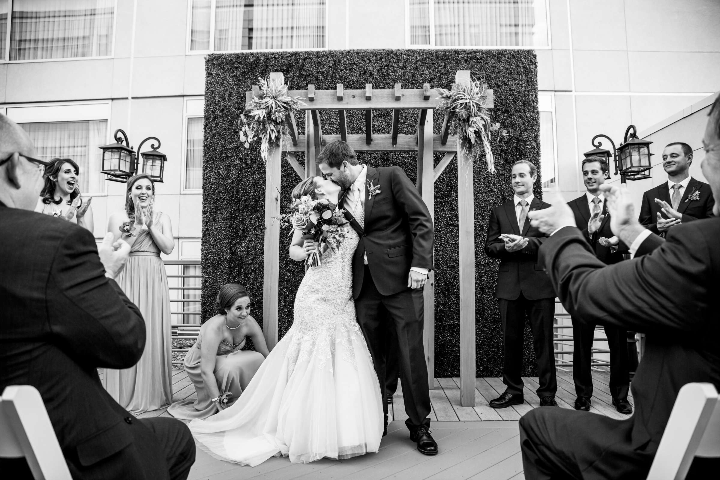 JW Marriott Denver At Cherry Creek Wedding coordinated by Sapphire Celebrations, Kelsey and Randy Wedding Photo #60 by True Photography