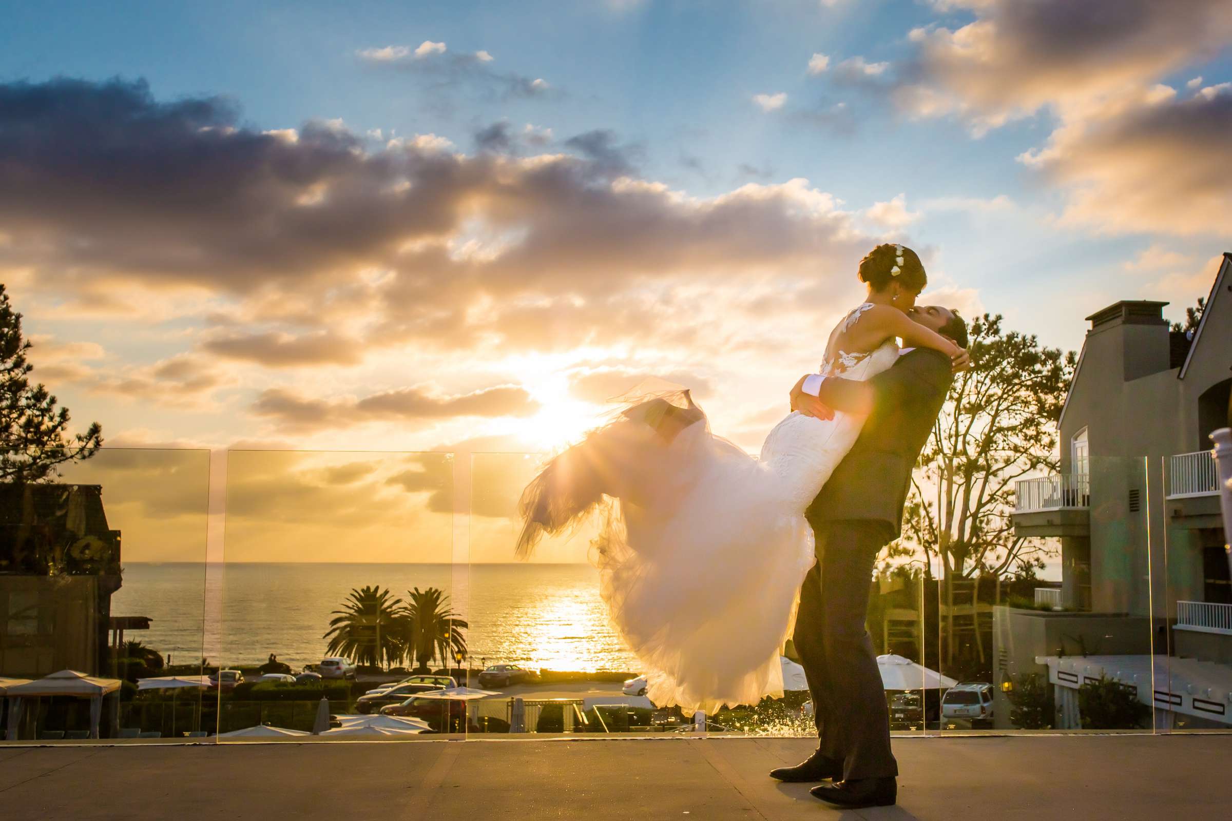 Romantic moment at L'Auberge Wedding coordinated by L'Auberge, Jordan and Alex Wedding Photo #262529 by True Photography