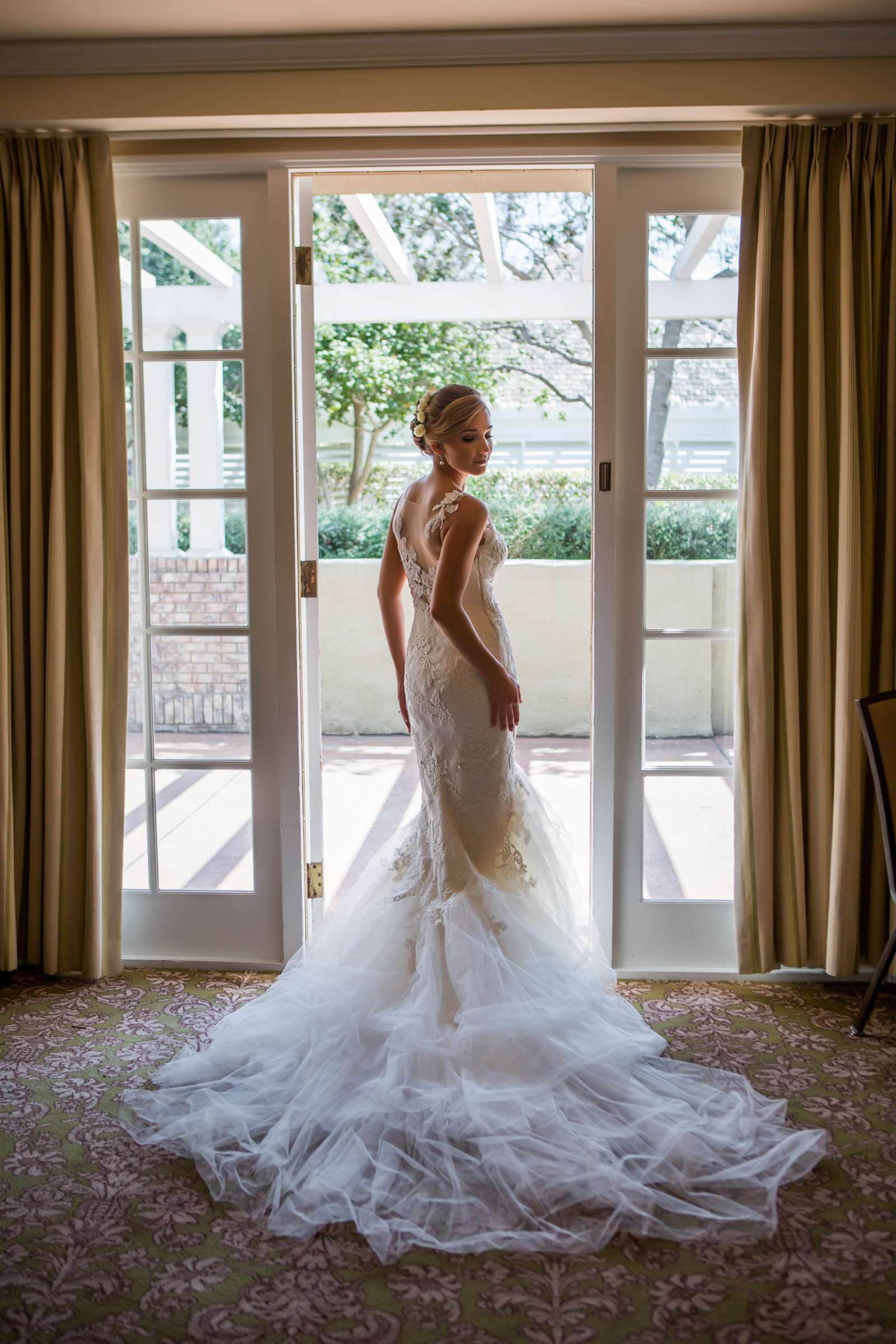 Classical moment, Wedding Dress at L'Auberge Wedding coordinated by L'Auberge, Jordan and Alex Wedding Photo #262530 by True Photography