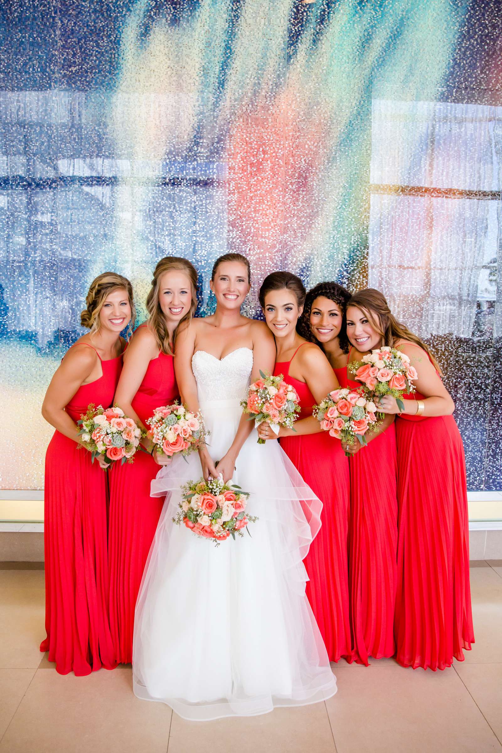 Red colors at The Ultimate Skybox Wedding, Sophie and Tomas Wedding Photo #262755 by True Photography