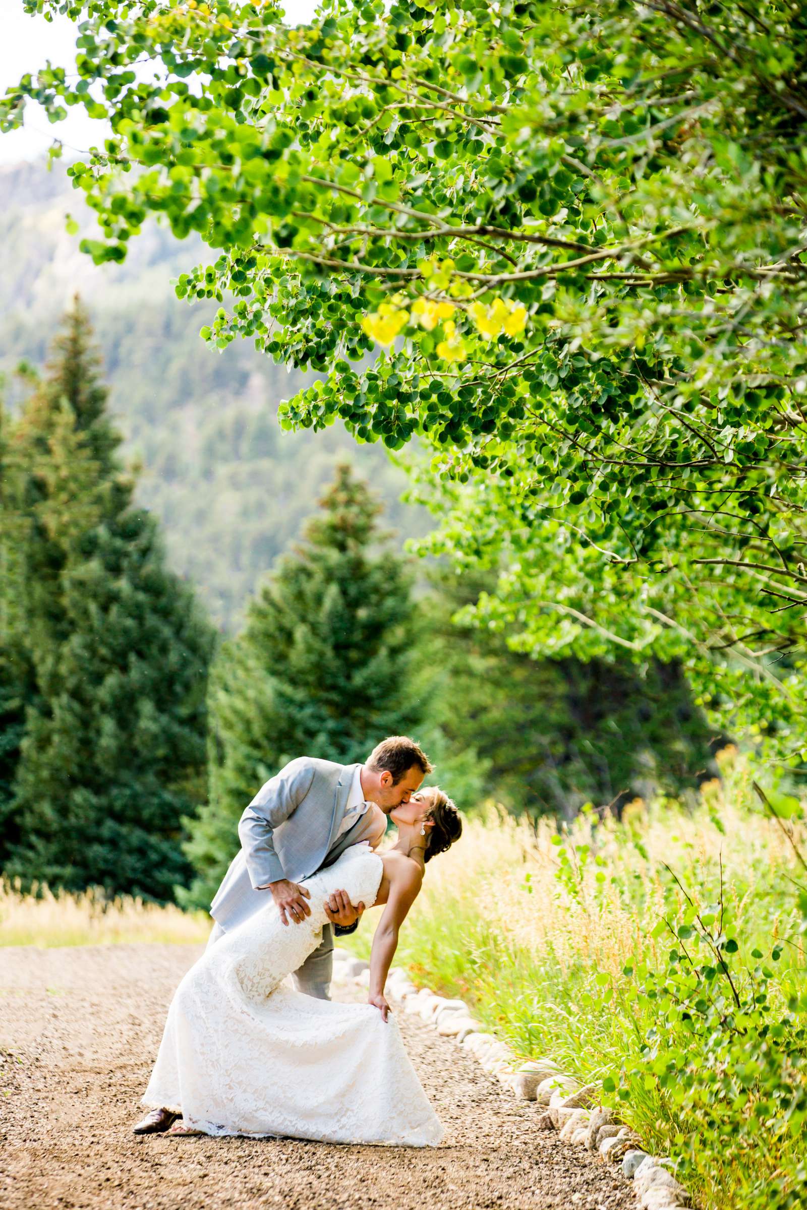 Forest, Romantic moment at Wild Basin Lodge Wedding, Mary-Ashtin and Brian Wedding Photo #262851 by True Photography