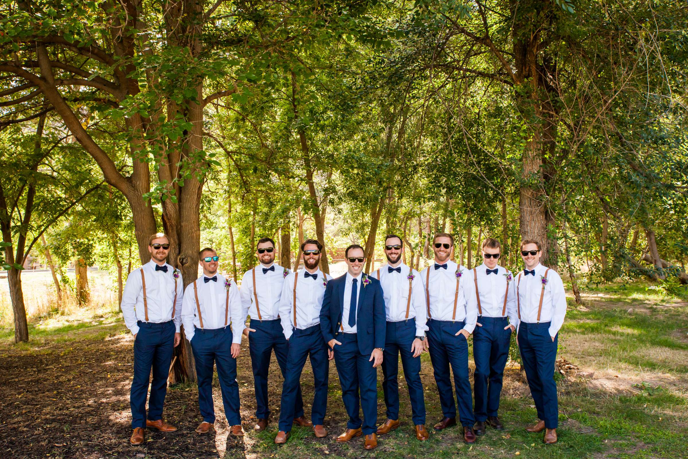Forest, Groomsmen at The Lyons Farmette Wedding coordinated by The Lyons Farmette, Lauren and Sean Wedding Photo #263400 by True Photography