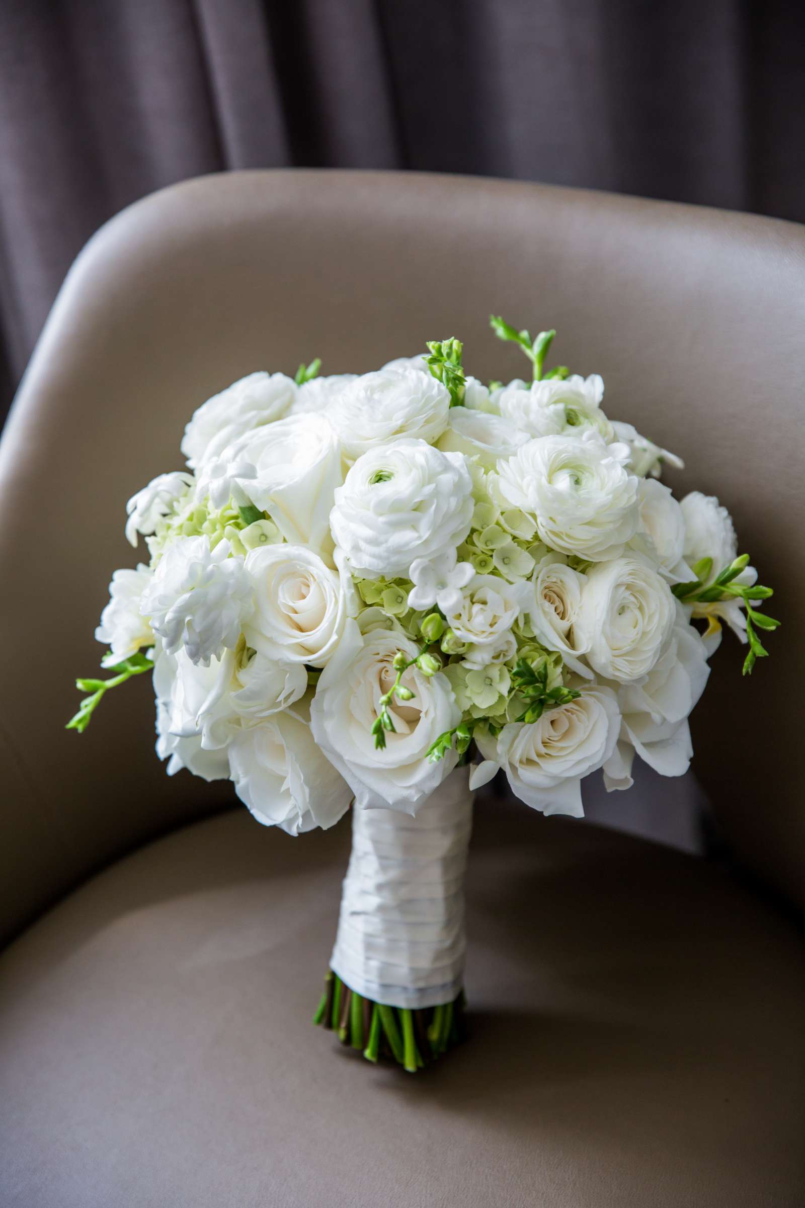 Bouquet, White colors at The Prado Wedding coordinated by First Comes Love Weddings & Events, Alex and Greg Wedding Photo #122 by True Photography