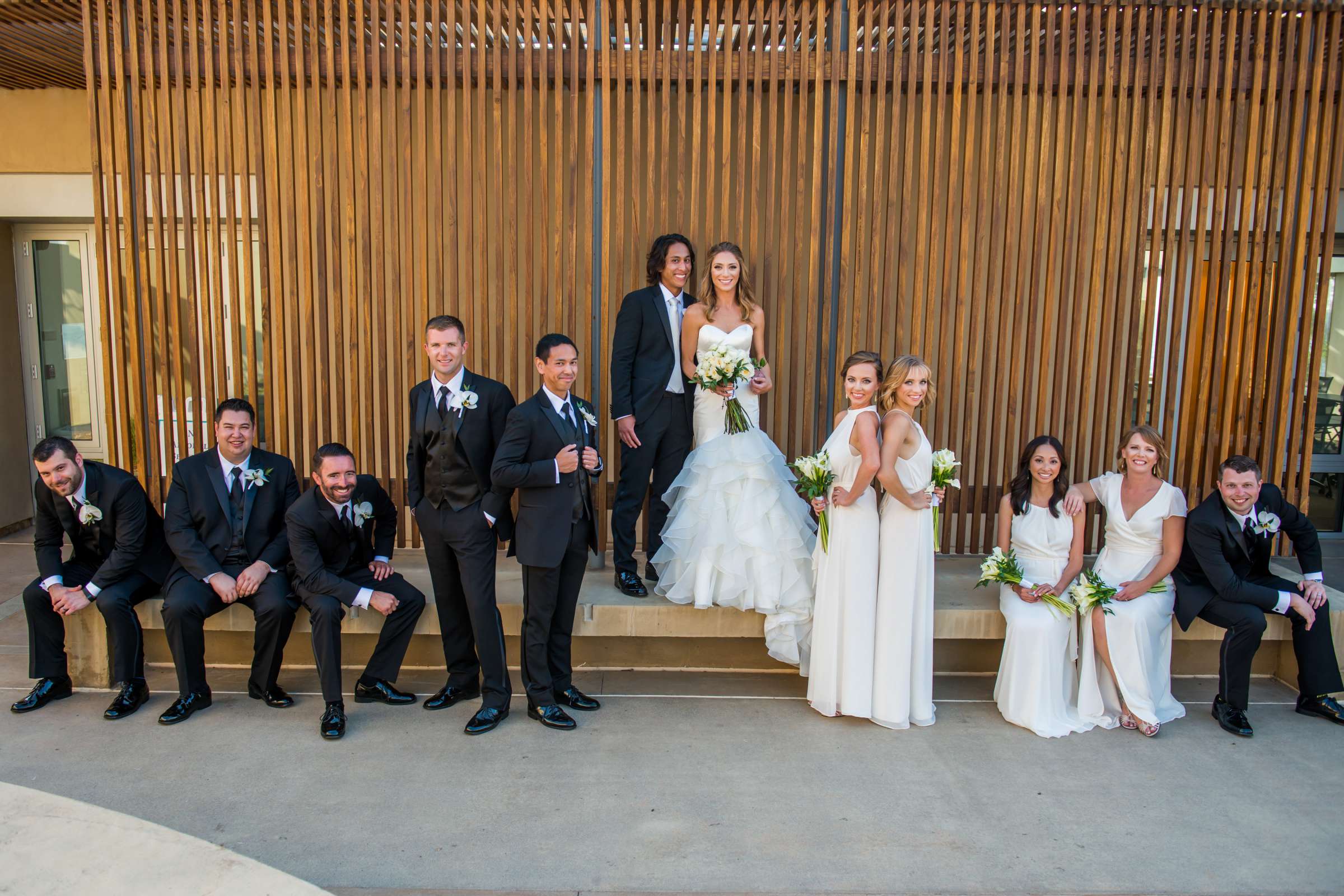Scripps Seaside Forum Wedding coordinated by CZ Events, Amanda and Lenard Wedding Photo #9 by True Photography