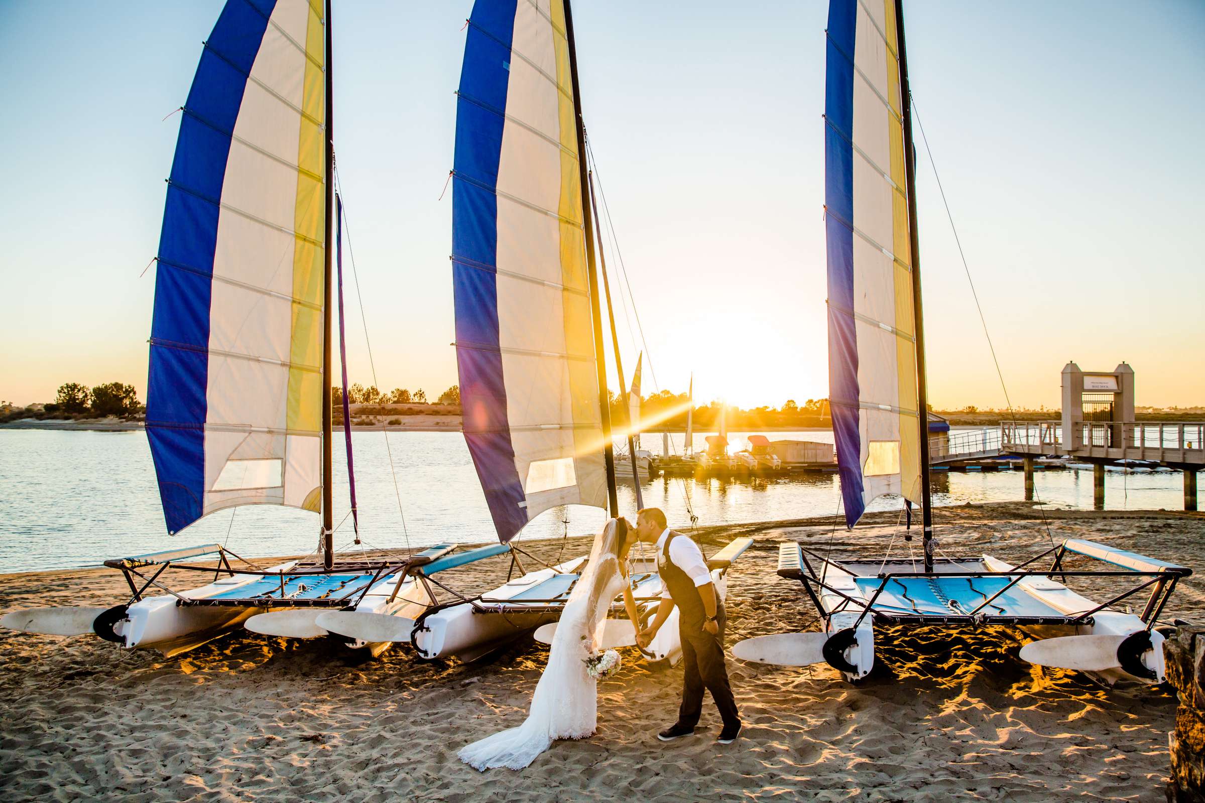 San Diego Mission Bay Resort Wedding coordinated by Elements of Style, Danielle and Jared Wedding Photo #266207 by True Photography