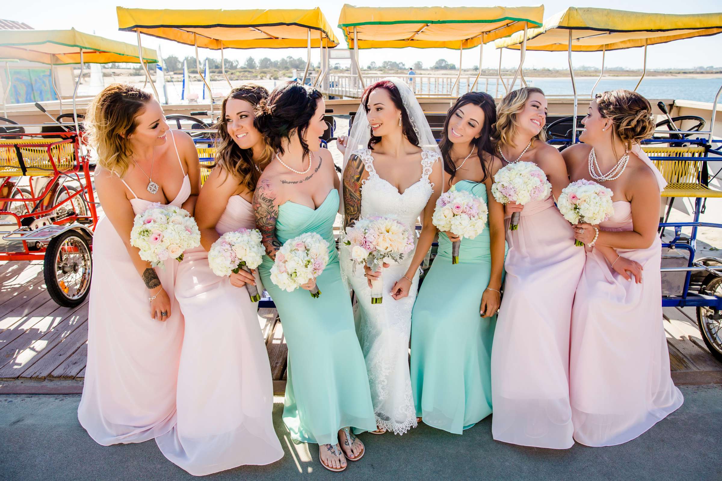 San Diego Mission Bay Resort Wedding coordinated by Elements of Style, Danielle and Jared Wedding Photo #266214 by True Photography