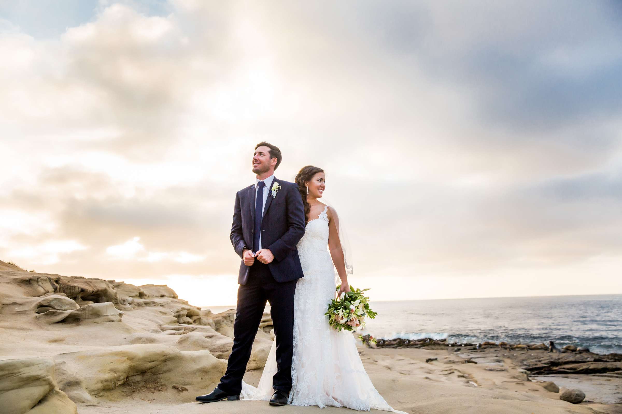 La Jolla Cove Rooftop Wedding, Lindsea and Daniel Wedding Photo #267164 by True Photography