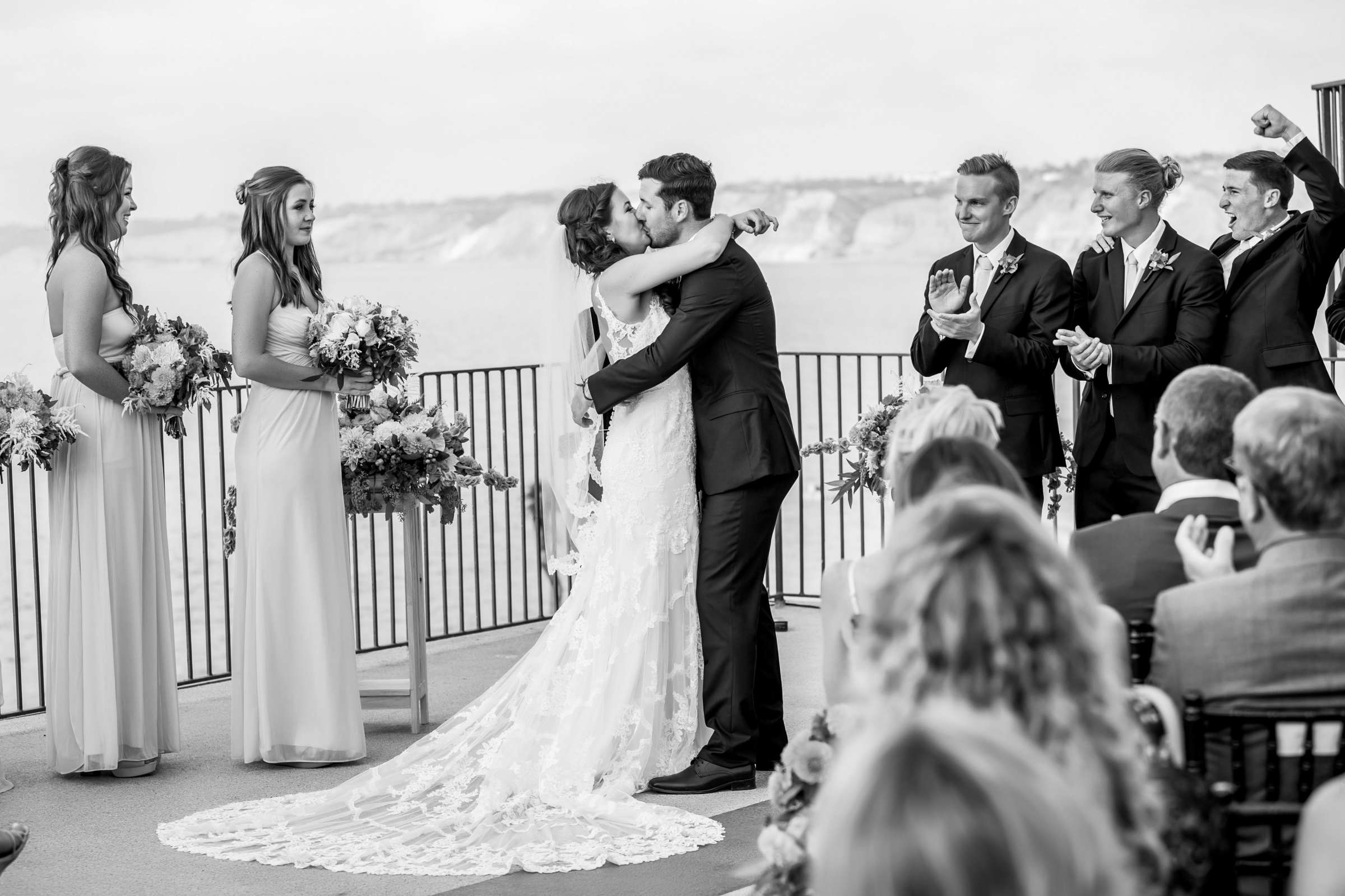 La Jolla Cove Rooftop Wedding, Lindsea and Daniel Wedding Photo #267224 by True Photography