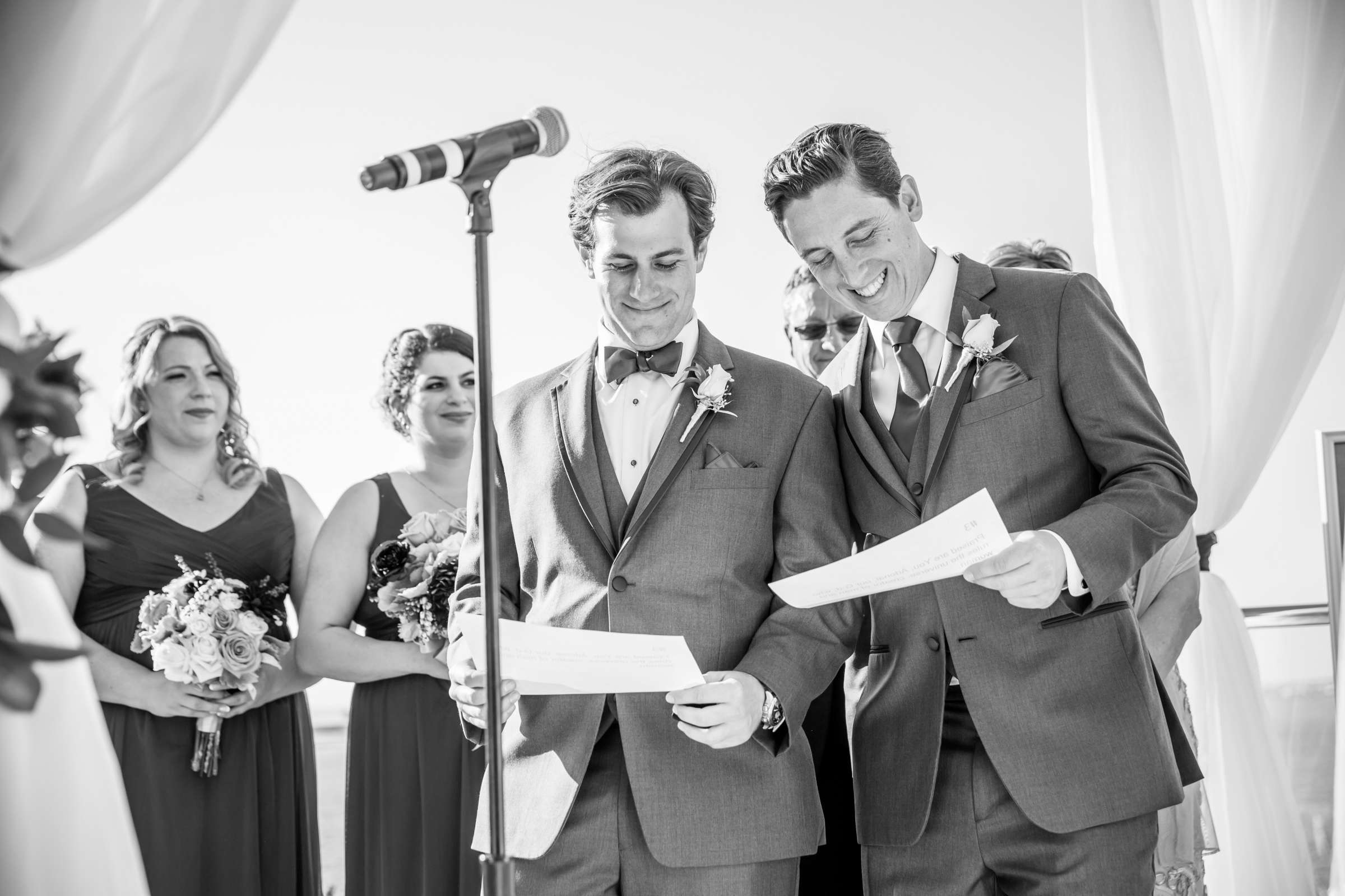 Loews Coronado Bay Resort Wedding coordinated by Thumbprint Weddings & Events, Lee and Daniel Wedding Photo #68 by True Photography