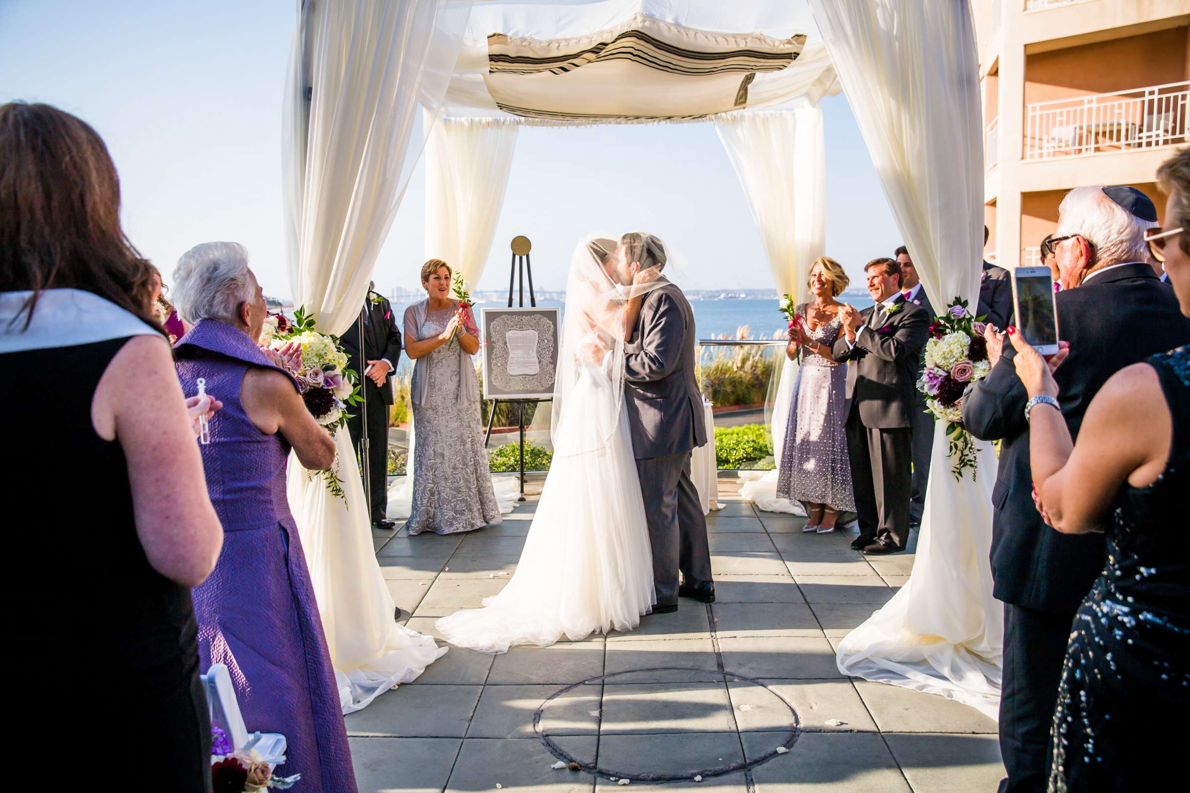 Loews Coronado Bay Resort Wedding coordinated by Thumbprint Weddings & Events, Lee and Daniel Wedding Photo #69 by True Photography
