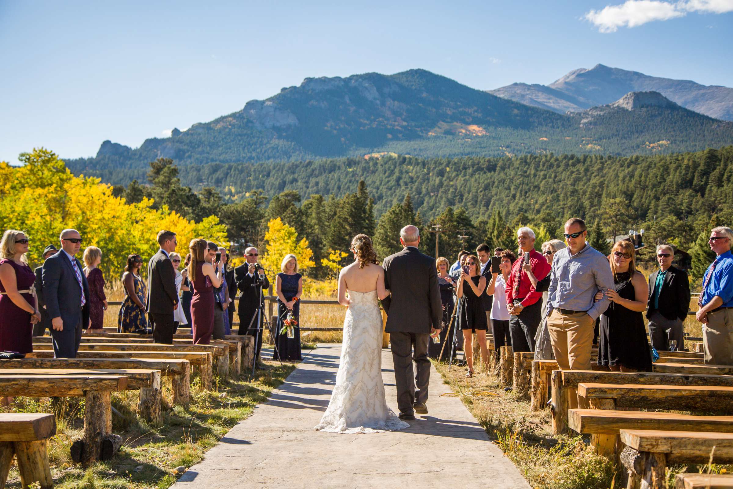 Wild Basin Lodge Wedding, Angie and Michael Wedding Photo #269281 by True Photography