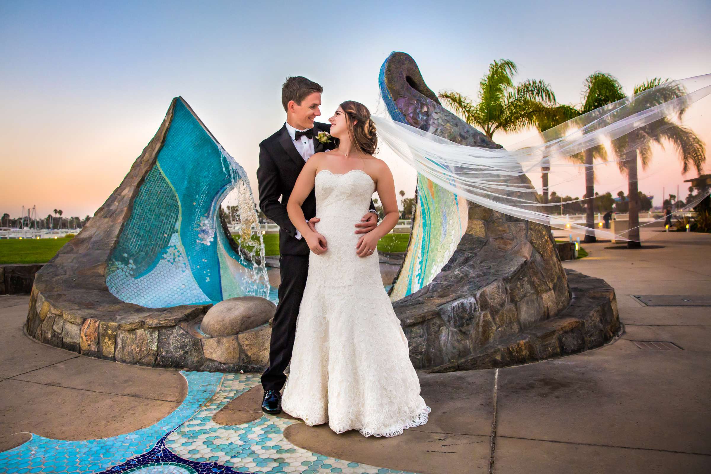 Coronado Community Center Wedding, Breanna and Hank Wedding Photo #118 by True Photography