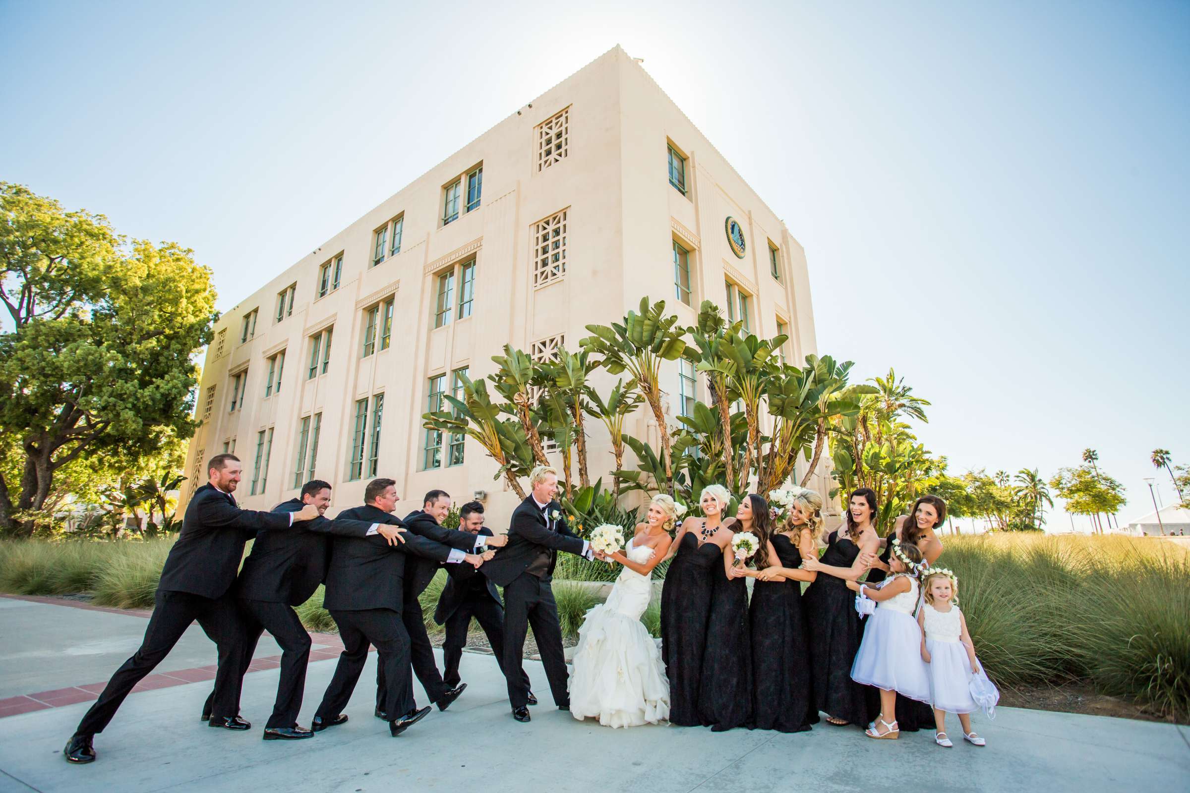 Waterfront Park Wedding coordinated by Socal Soiree, Jennell and Terry Wedding Photo #8 by True Photography