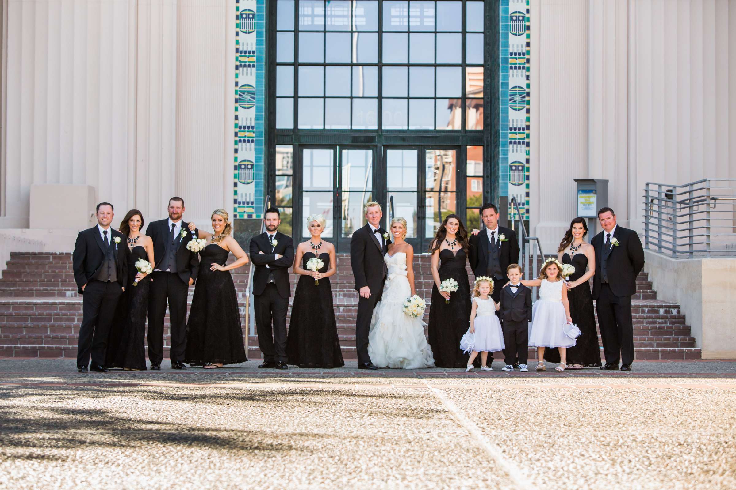 Waterfront Park Wedding coordinated by Socal Soiree, Jennell and Terry Wedding Photo #22 by True Photography