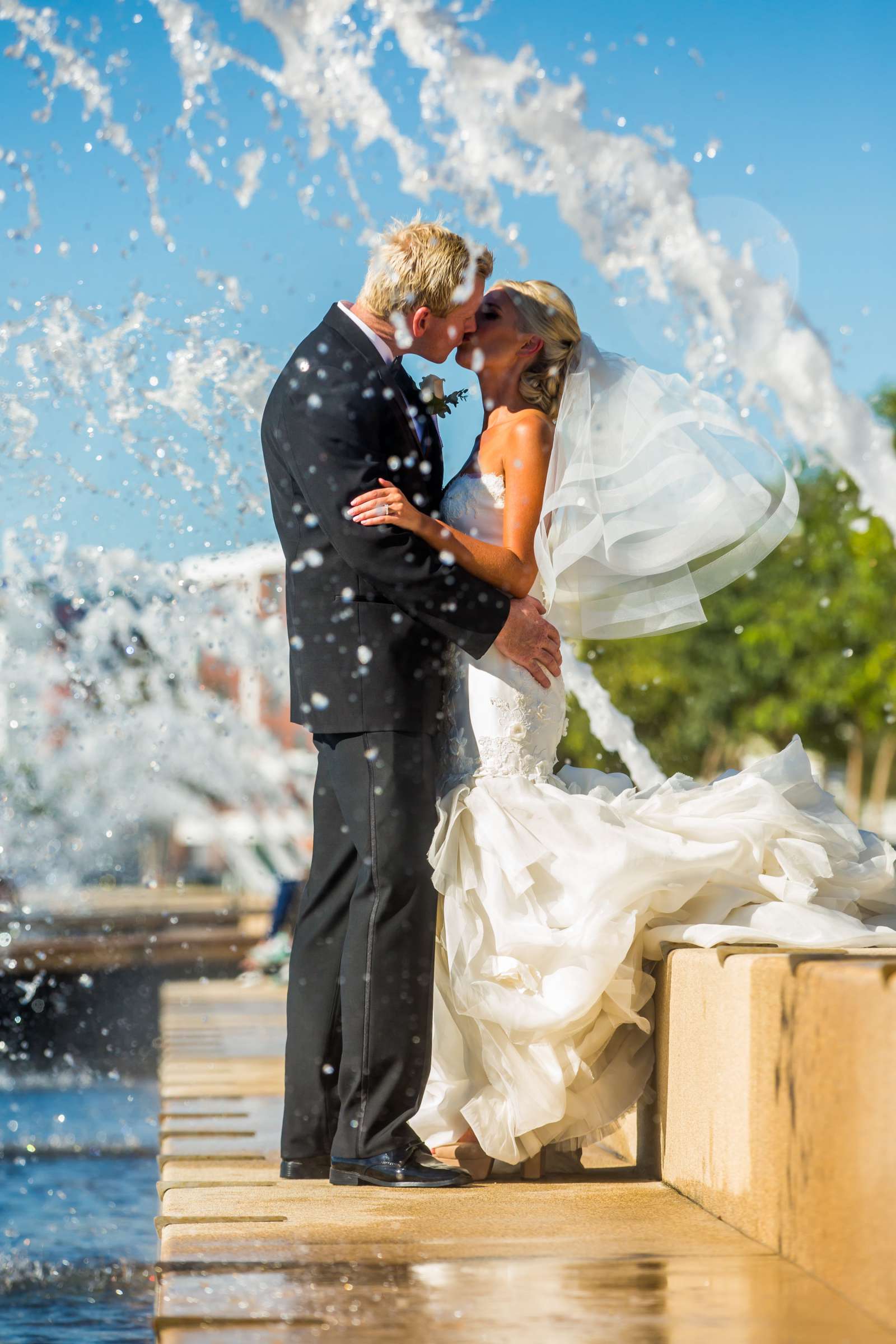 Waterfront Park Wedding coordinated by Socal Soiree, Jennell and Terry Wedding Photo #24 by True Photography