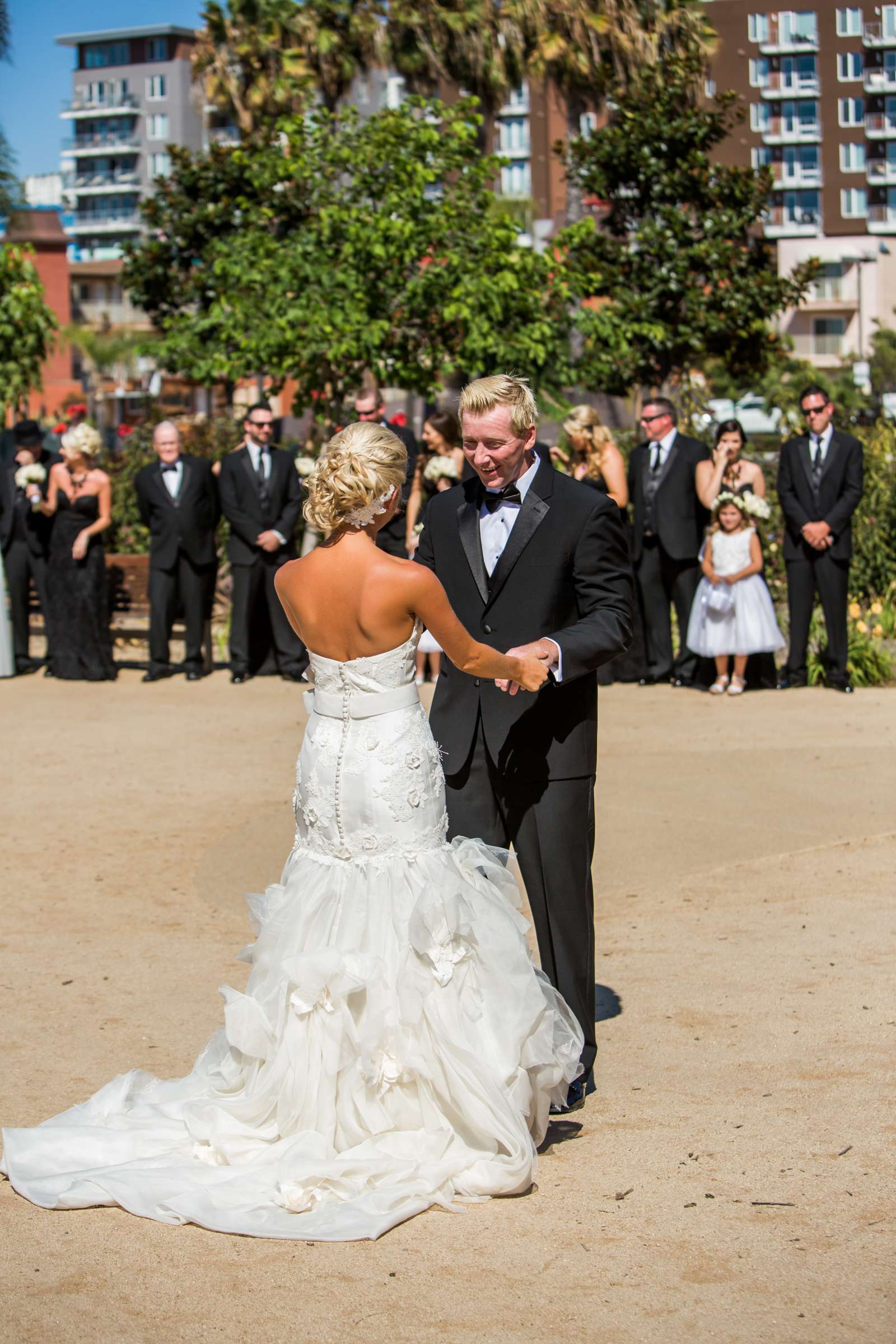 Waterfront Park Wedding coordinated by Socal Soiree, Jennell and Terry Wedding Photo #41 by True Photography