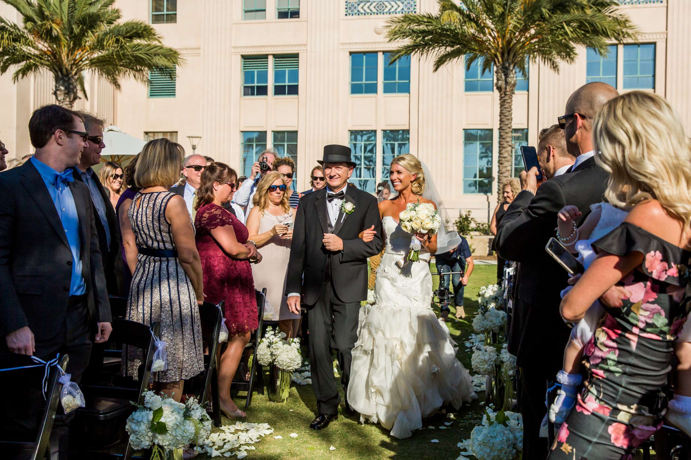 Waterfront Park Wedding coordinated by Socal Soiree, Jennell and Terry Wedding Photo #50 by True Photography
