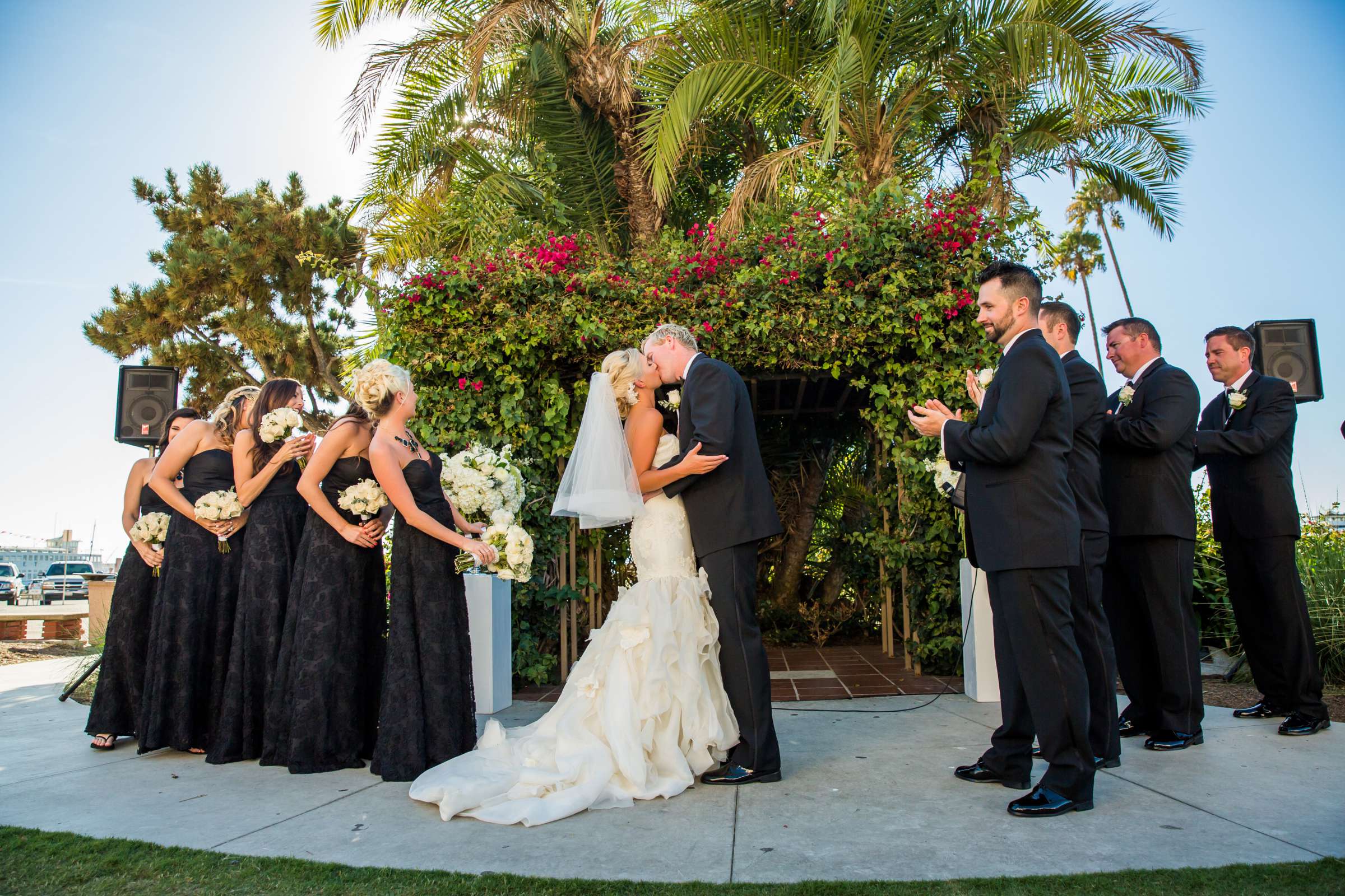 Waterfront Park Wedding coordinated by Socal Soiree, Jennell and Terry Wedding Photo #59 by True Photography