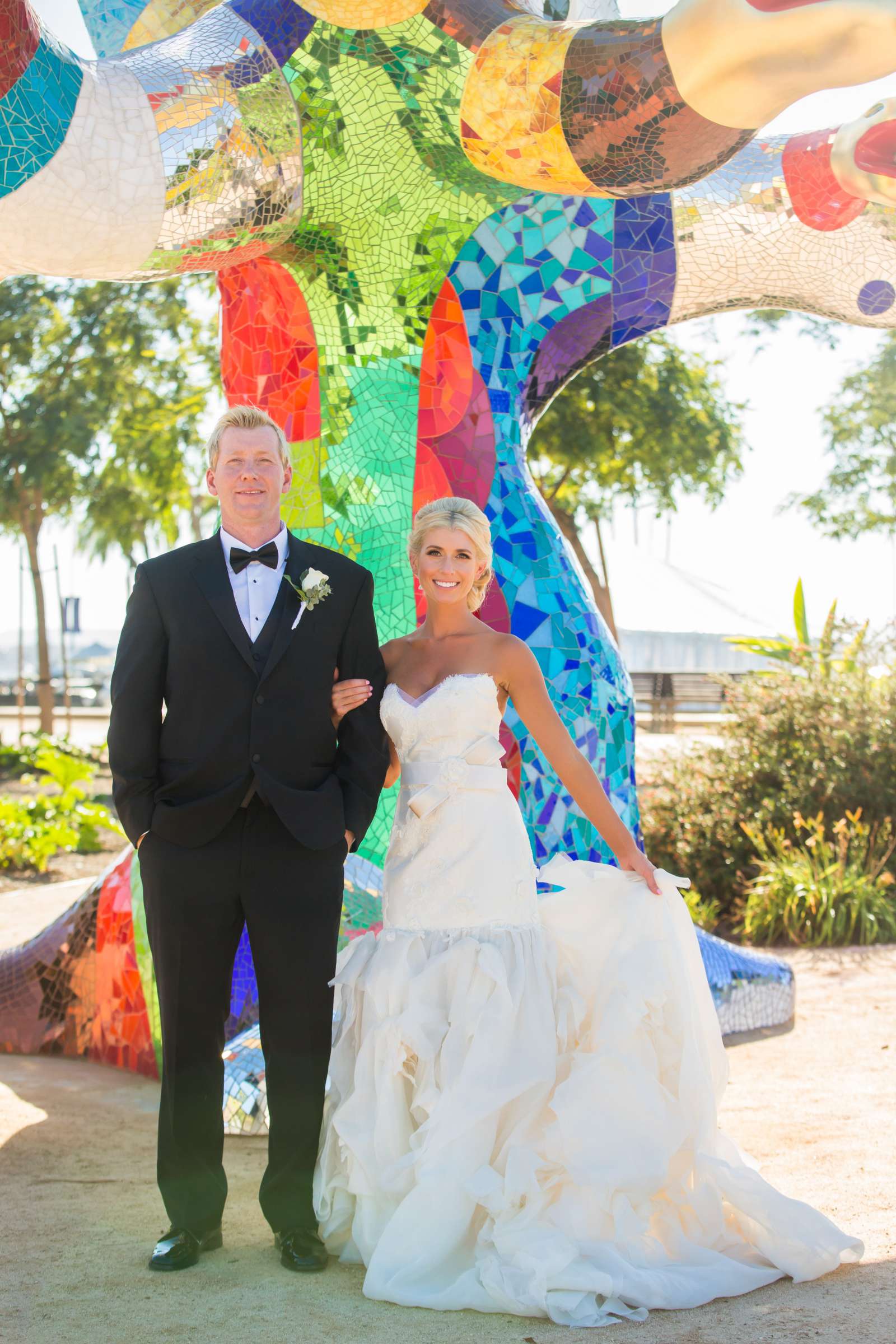 Waterfront Park Wedding coordinated by Socal Soiree, Jennell and Terry Wedding Photo #62 by True Photography