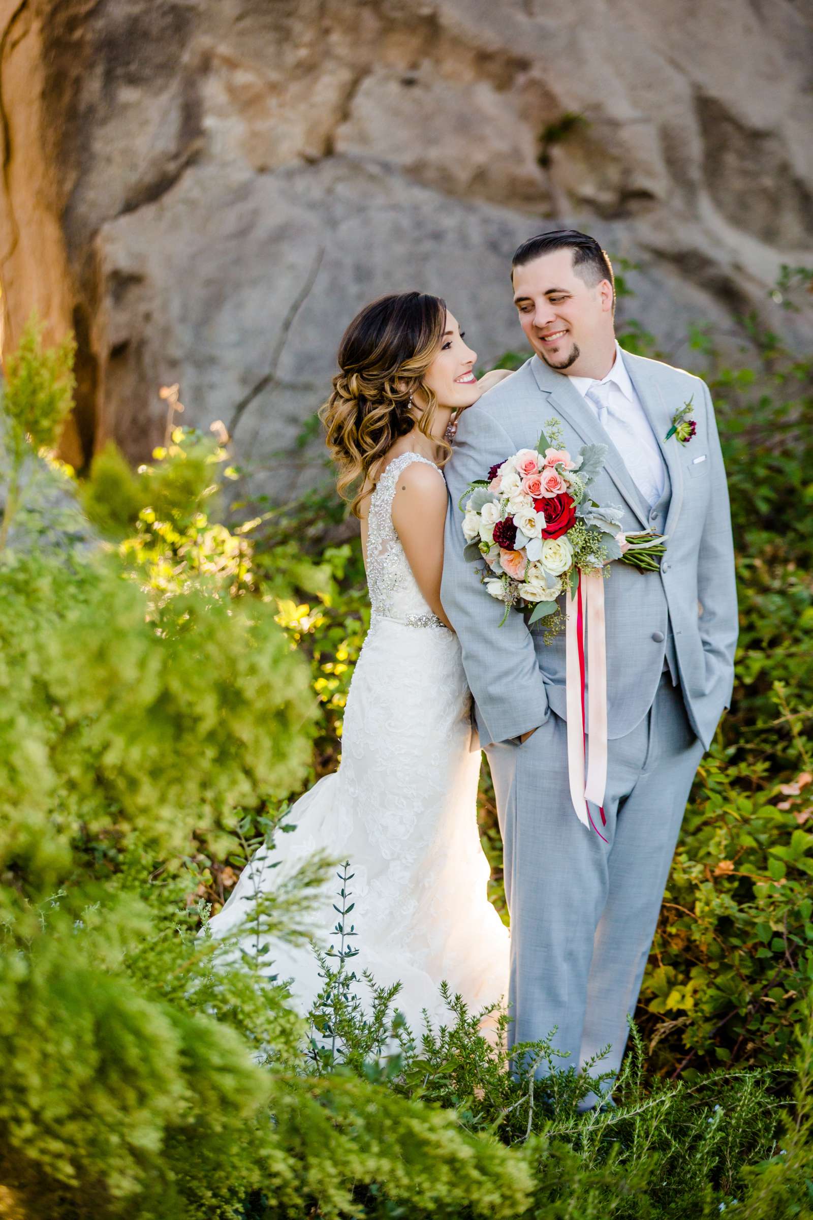 Mt Woodson Castle Wedding coordinated by Personal Touch Dining, Angela and Donnie Wedding Photo #270938 by True Photography