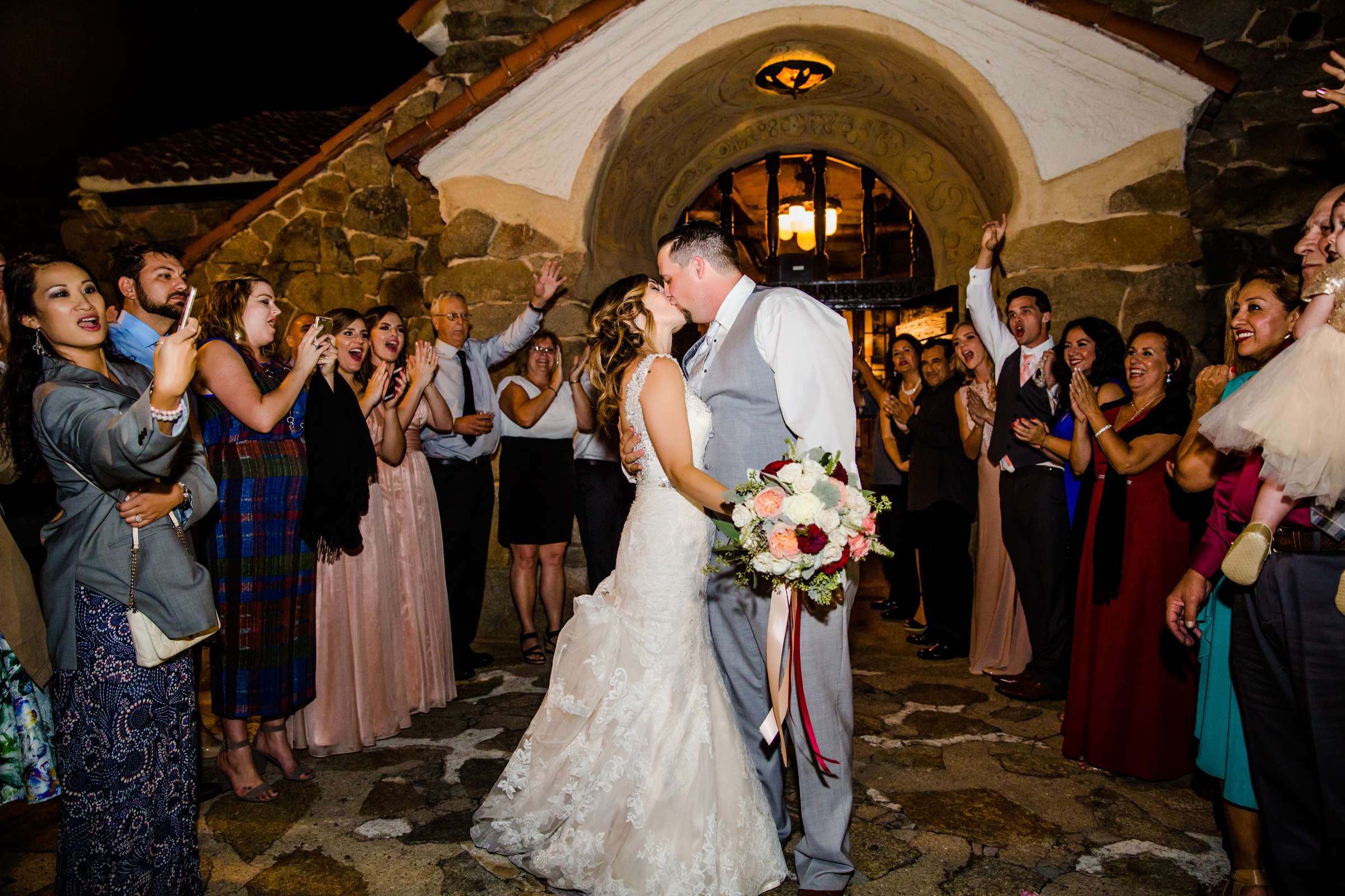 Mt Woodson Castle Wedding coordinated by Personal Touch Dining, Angela and Donnie Wedding Photo #271047 by True Photography