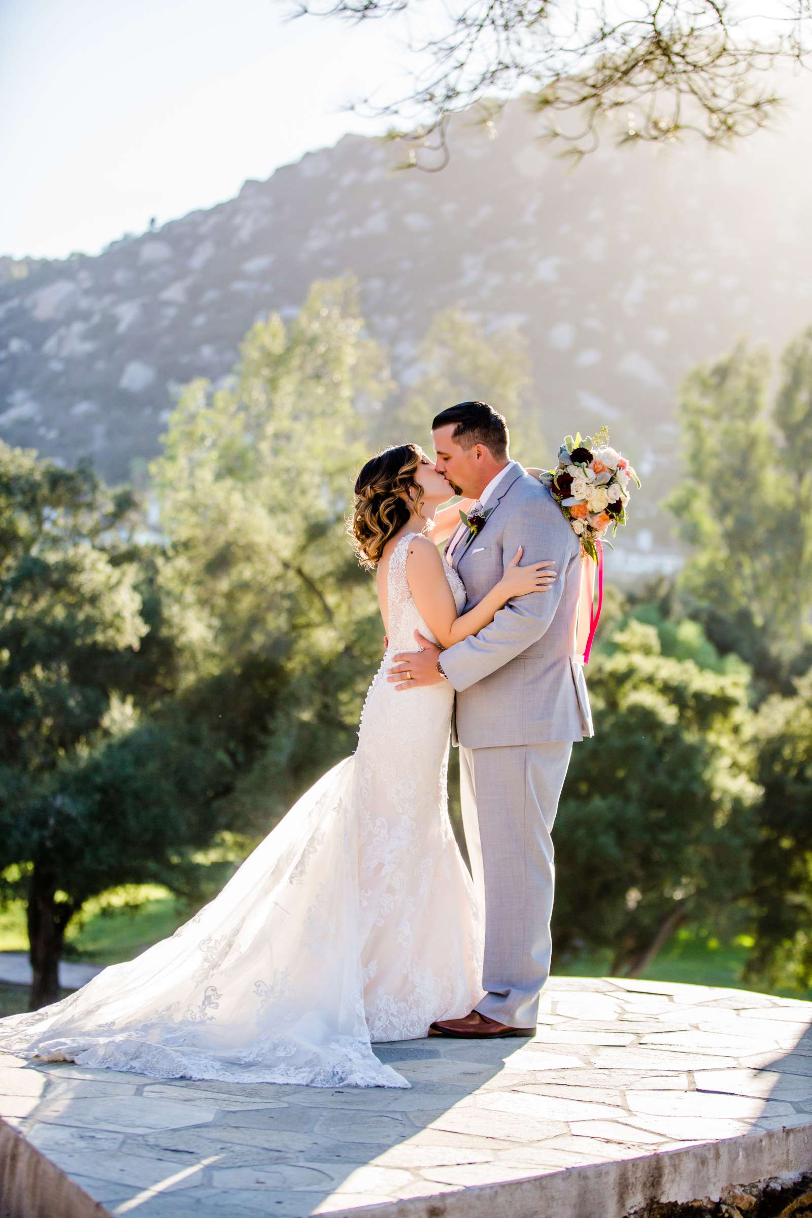 Mt Woodson Castle Wedding coordinated by Personal Touch Dining, Angela and Donnie Wedding Photo #271050 by True Photography