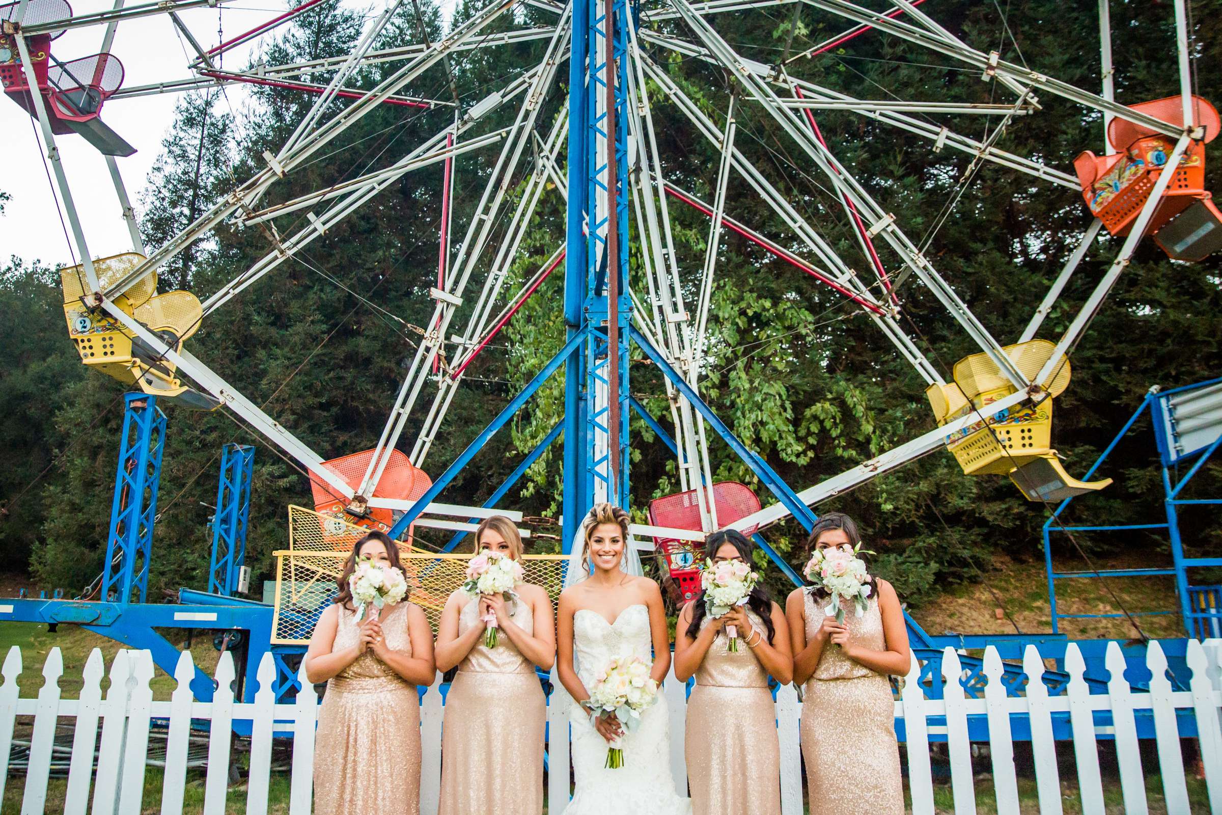 Bridesmaids at Calamigos Ranch Wedding coordinated by DB Creativity, Maria and Gonsalo Wedding Photo #80 by True Photography