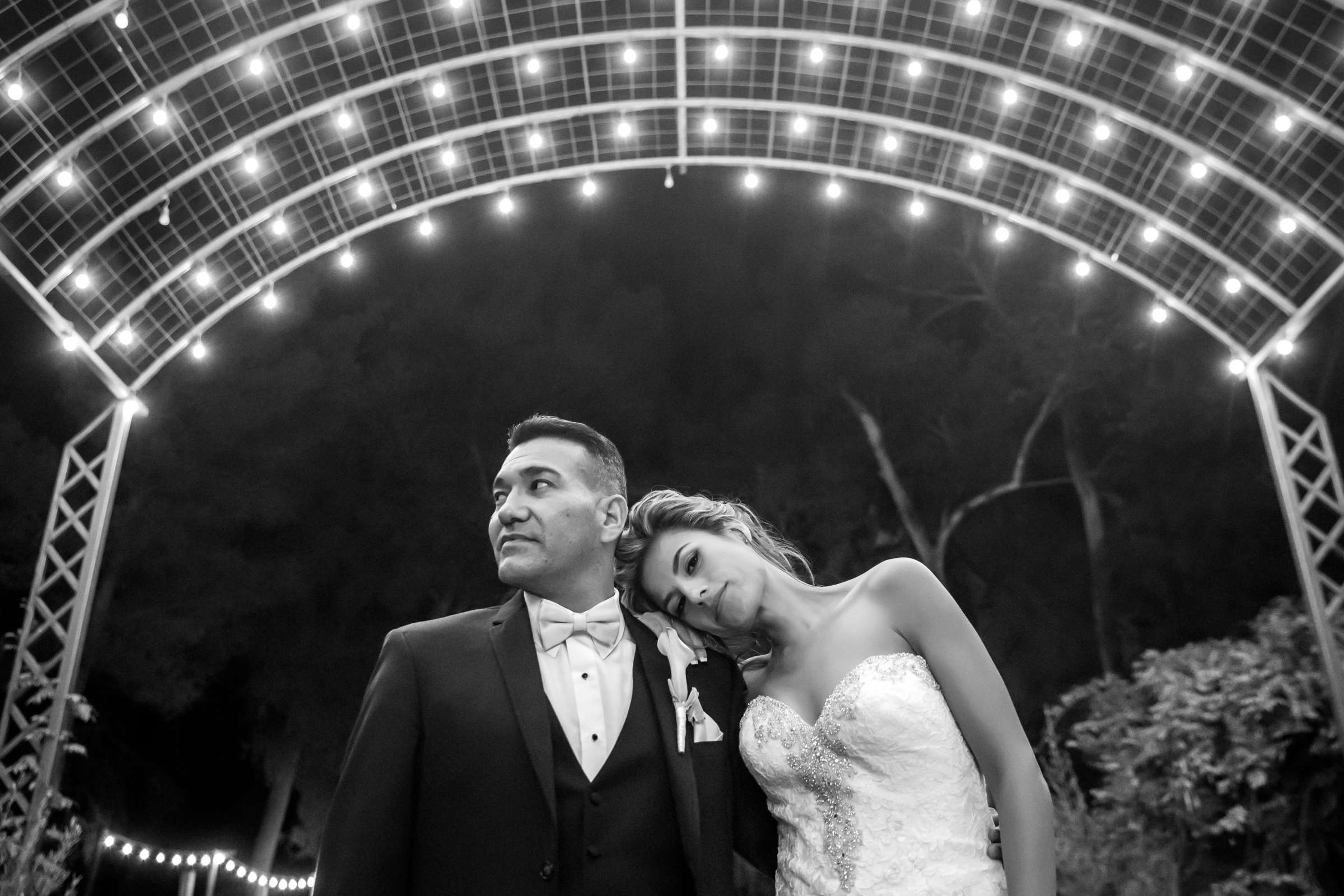 Night Shot at Calamigos Ranch Wedding coordinated by DB Creativity, Maria and Gonsalo Wedding Photo #5 by True Photography