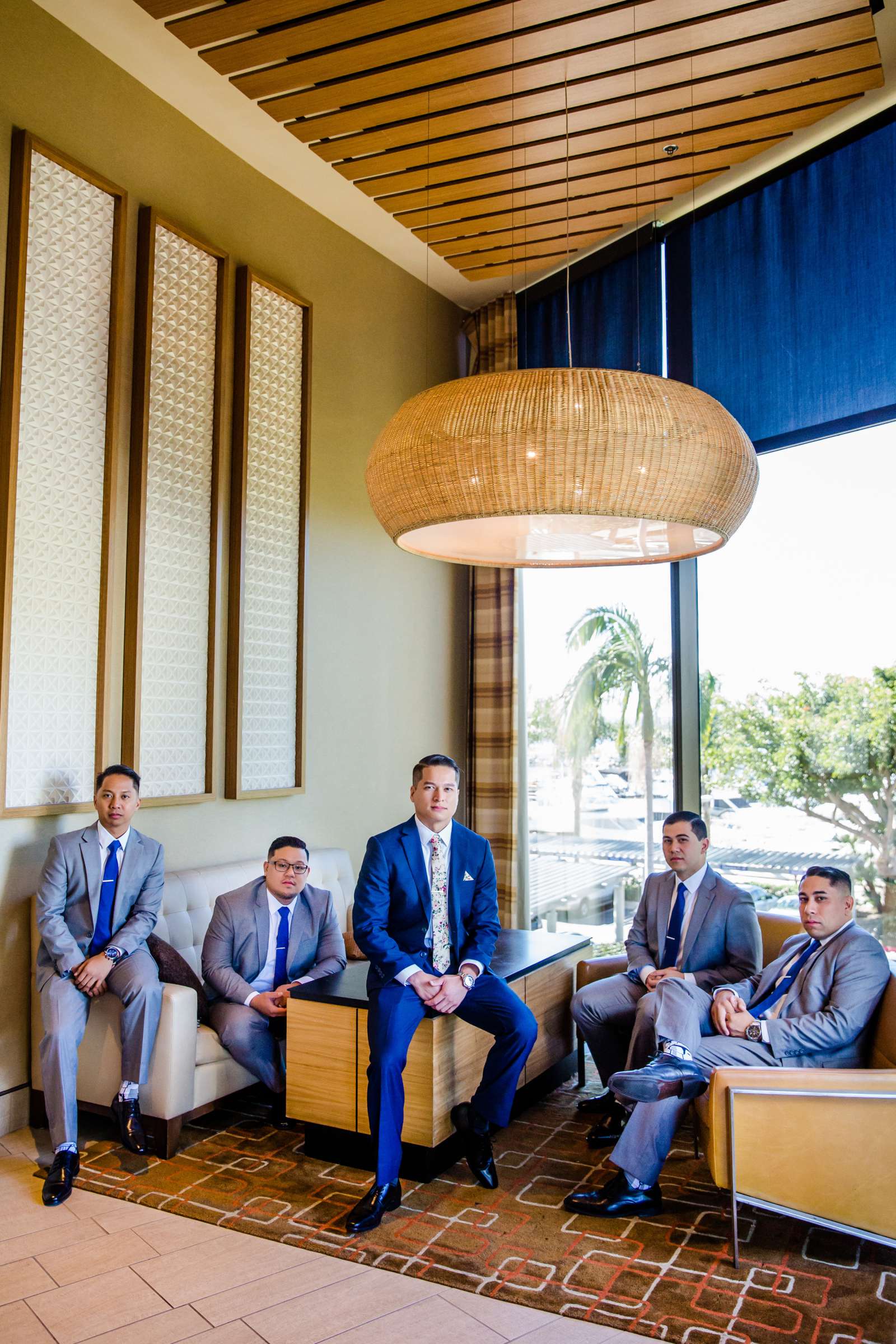 Marriott Marquis San Diego Marina Wedding coordinated by Seven Stems Floral Design & Events, Aileen and Jerry Wedding Photo #273885 by True Photography