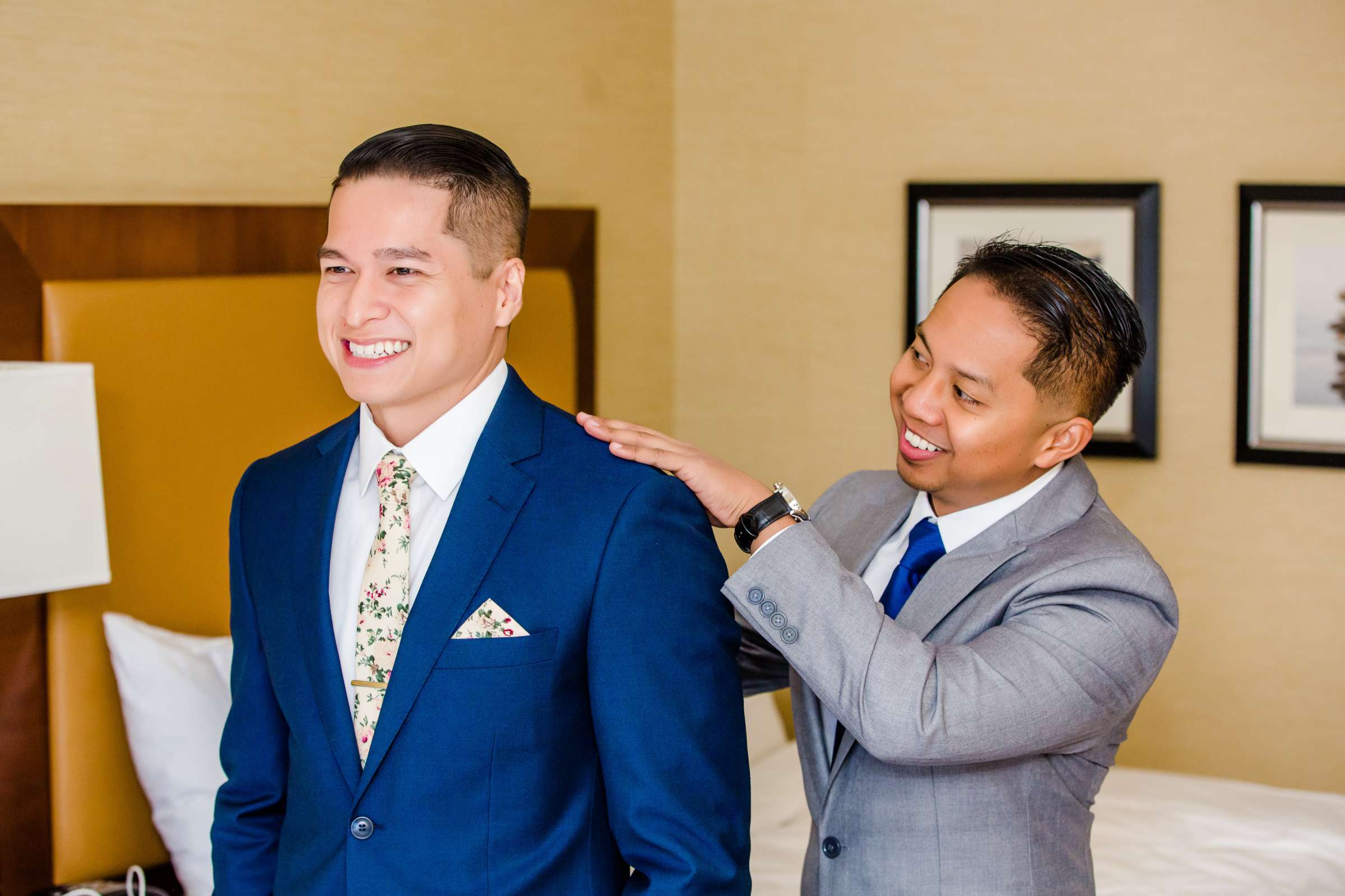 Marriott Marquis San Diego Marina Wedding coordinated by Seven Stems Floral Design & Events, Aileen and Jerry Wedding Photo #273906 by True Photography