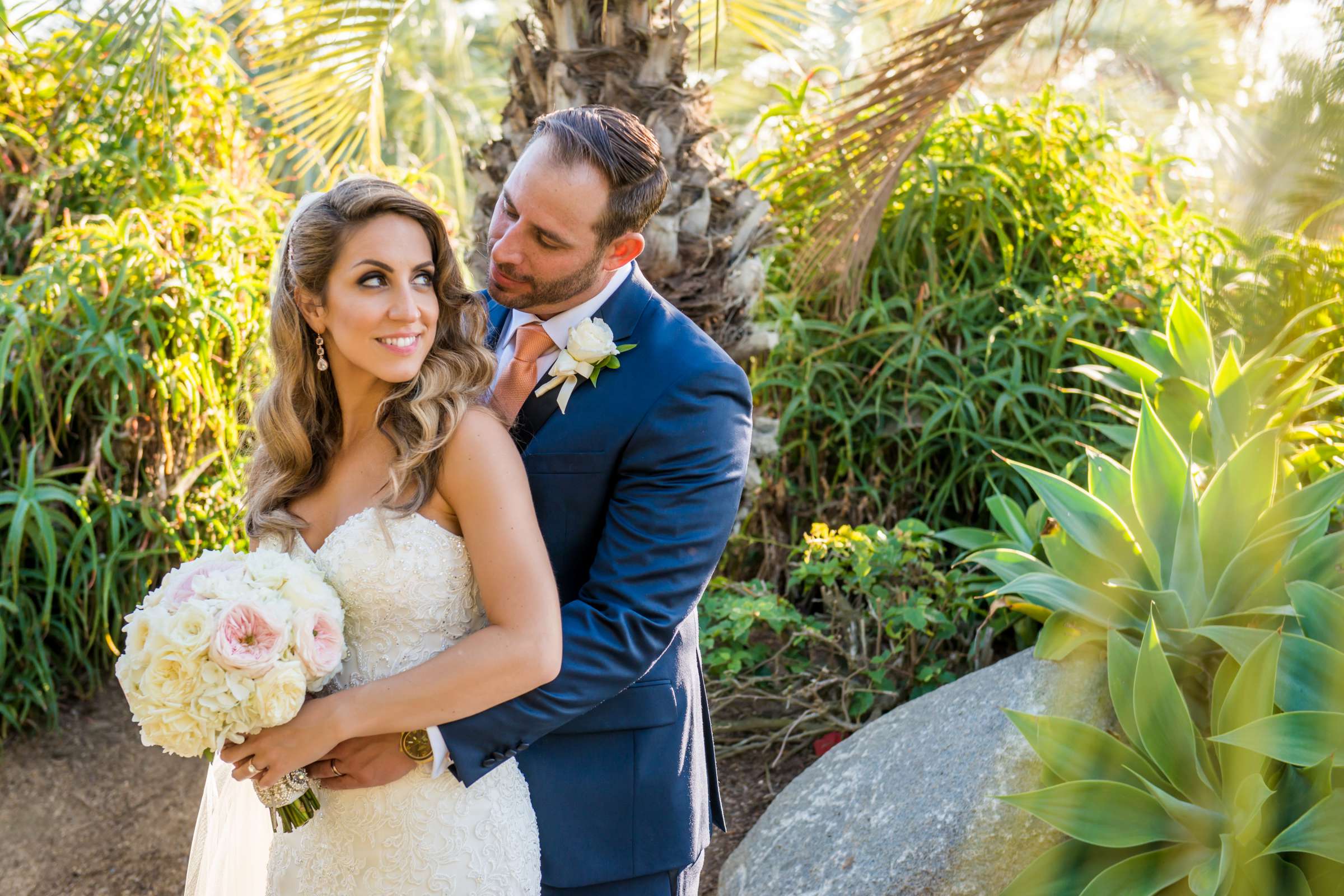 Hilton La Jolla Torrey Pines Wedding coordinated by Trendee Flowers, Gina and John Wedding Photo #73 by True Photography