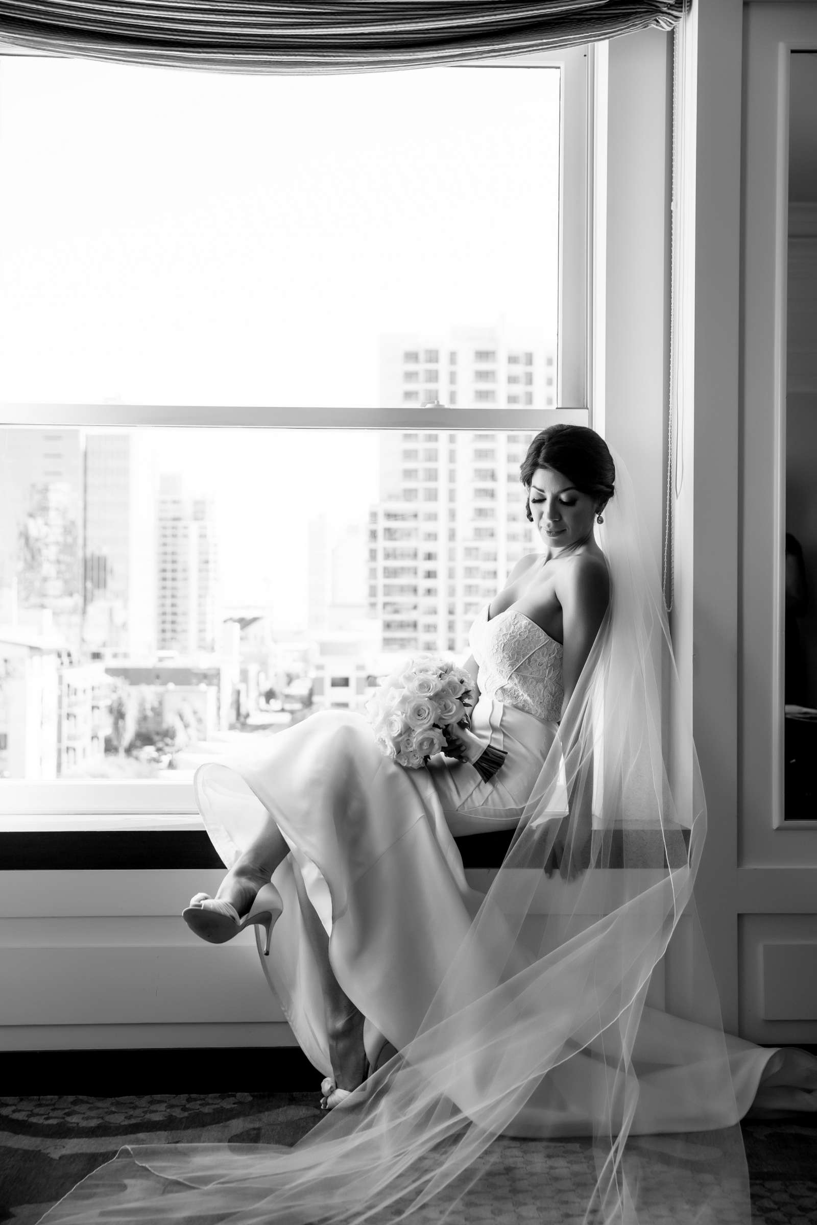 Bride at The Ultimate Skybox Wedding coordinated by Creative Affairs Inc, Jessica and Adrian Wedding Photo #275730 by True Photography