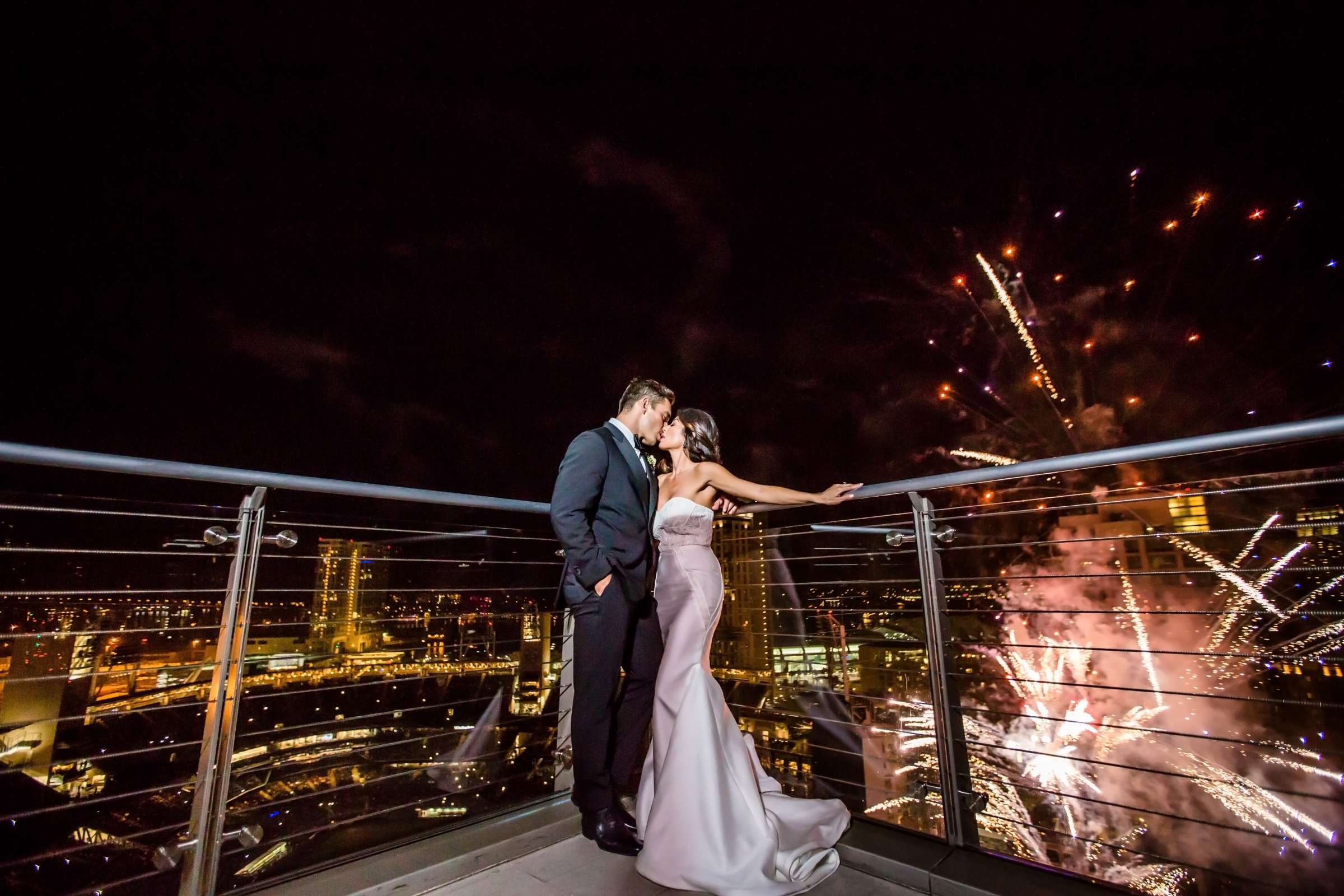 Fireworks at The Ultimate Skybox Wedding coordinated by Creative Affairs Inc, Jessica and Adrian Wedding Photo #275733 by True Photography