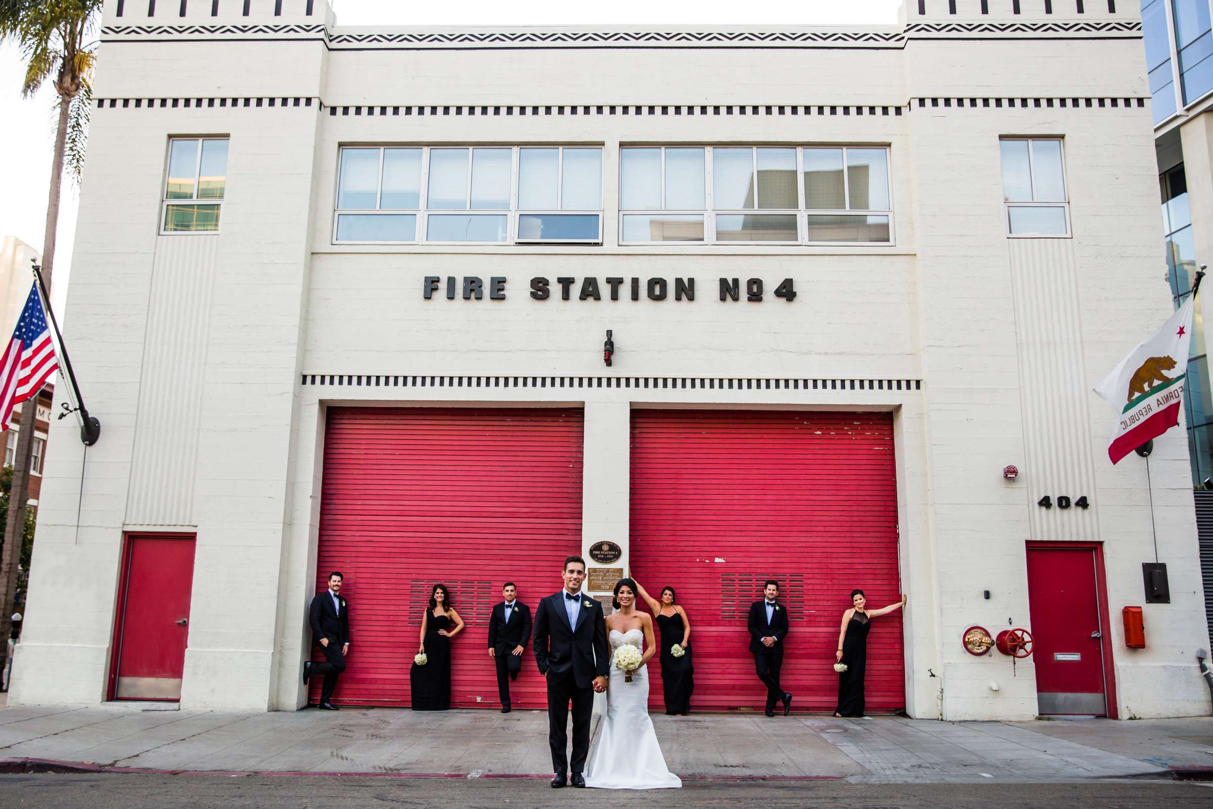 Bridal Party, Urban Downtown at The Ultimate Skybox Wedding coordinated by Creative Affairs Inc, Jessica and Adrian Wedding Photo #275738 by True Photography