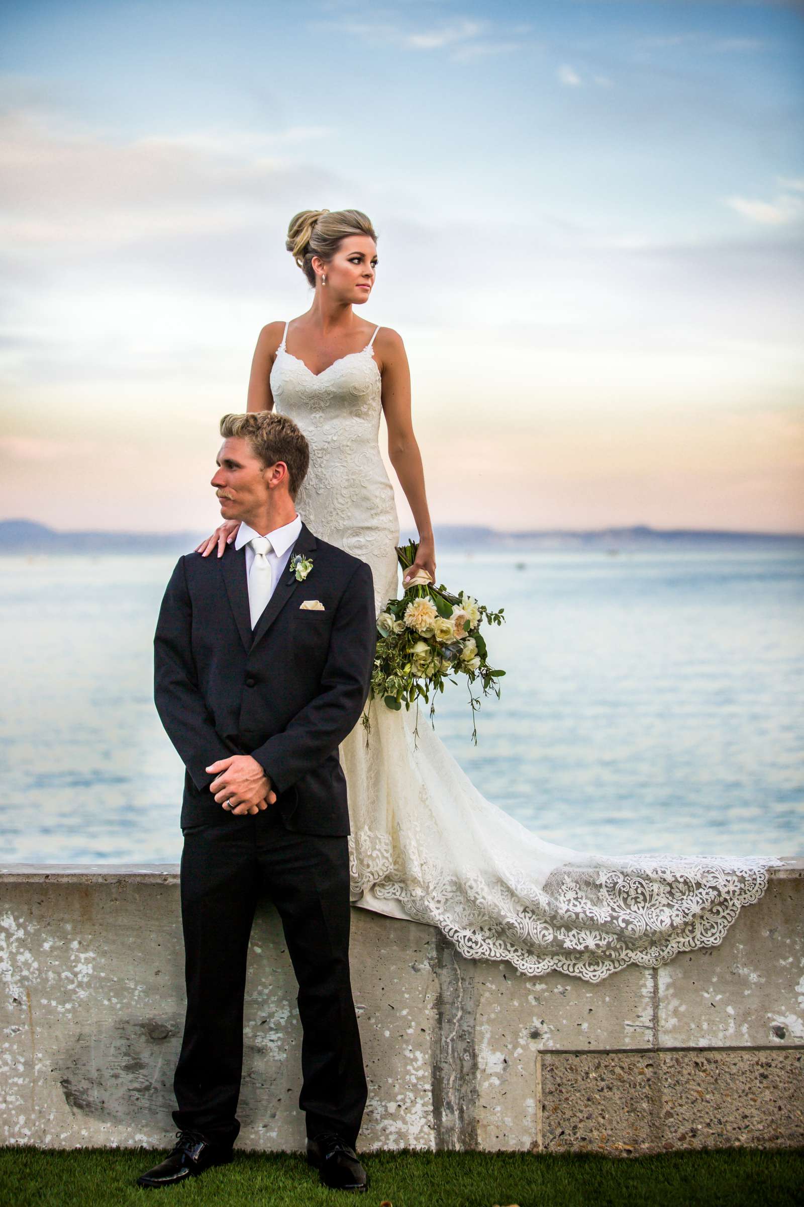 Ocean View Room Wedding, Dana and Austin Wedding Photo #276129 by True Photography