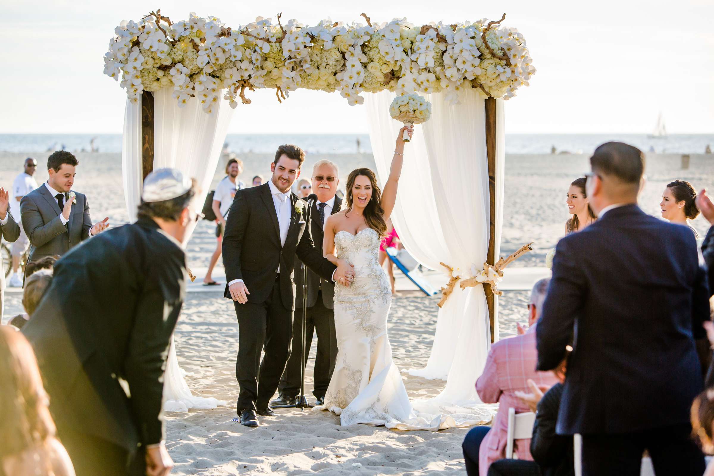 Shutters on the Beach Wedding coordinated by Kristeen LaBrot Events, Ashley and Alex Wedding Photo #52 by True Photography