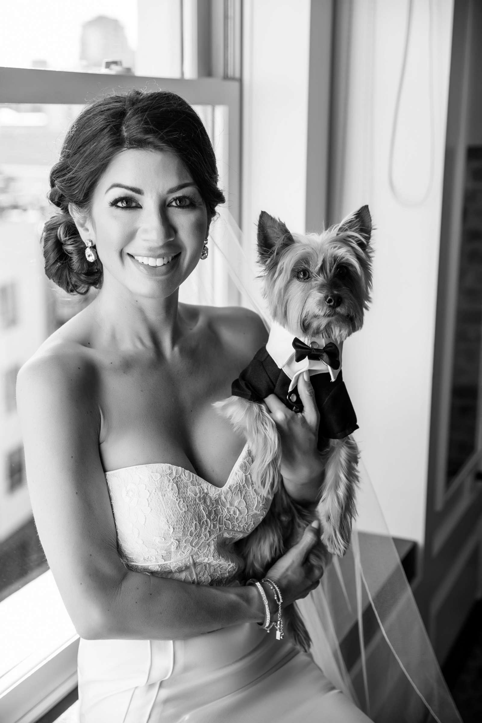 Pets at Ultimate Skybox Wedding coordinated by Creative Affairs Inc, Jessica and Adrian Wedding Photo #277116 by True Photography